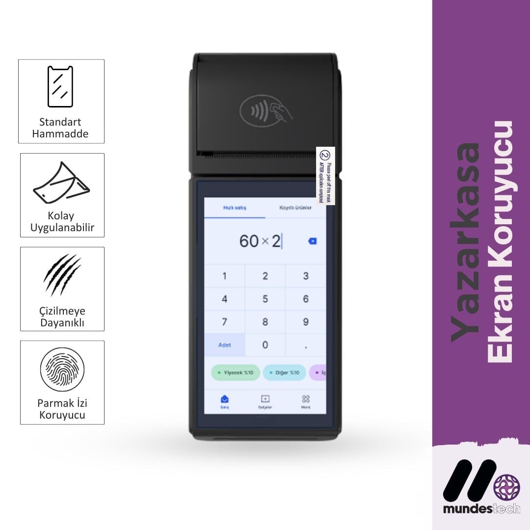 Beko X30TR Yazarkasa POS Cihazı Ekran Koruyucu | mundestech.com