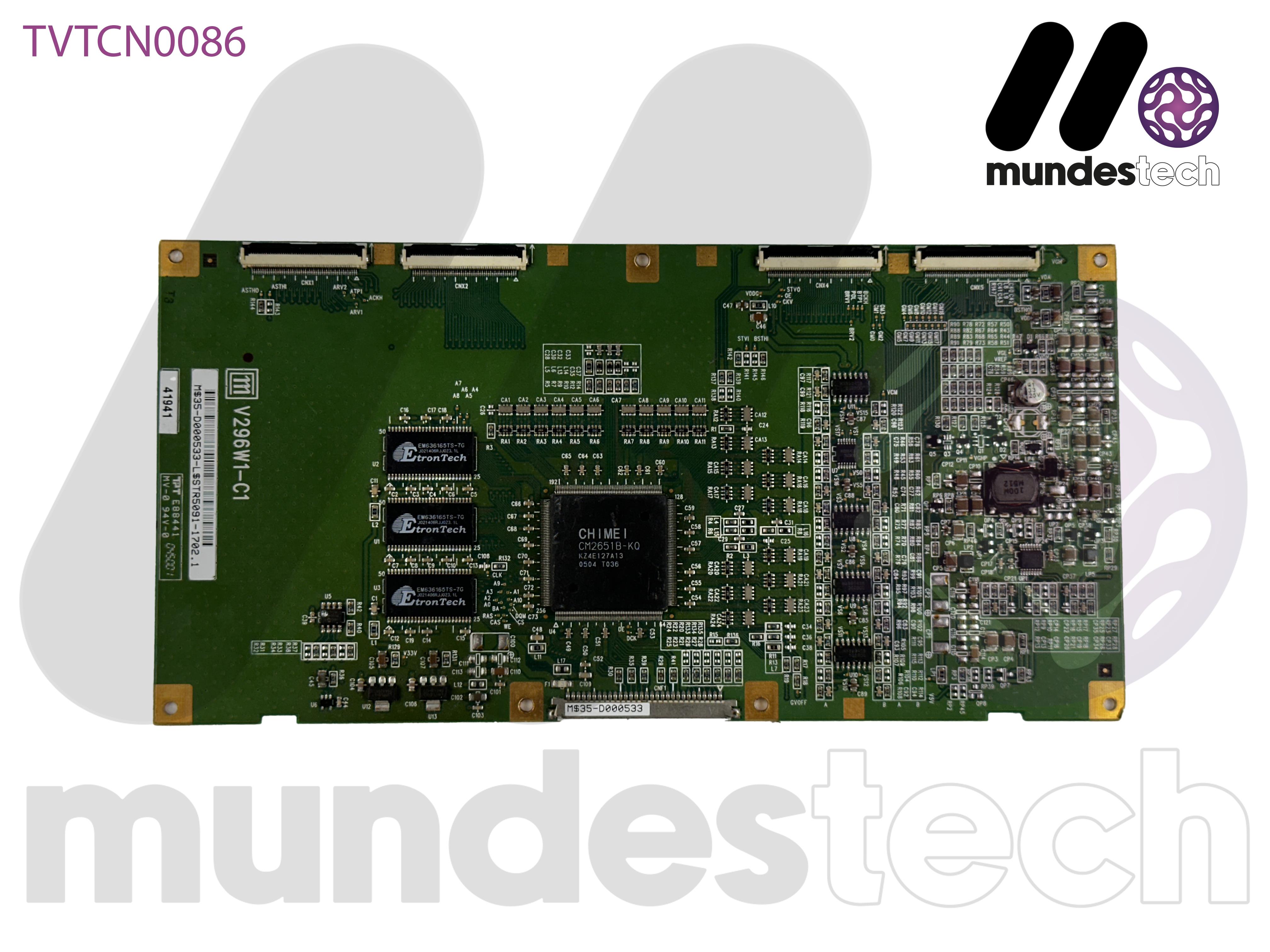 CMO | V296W1-C1, V296W1-L14 | 29,5 Inch Tcon Board