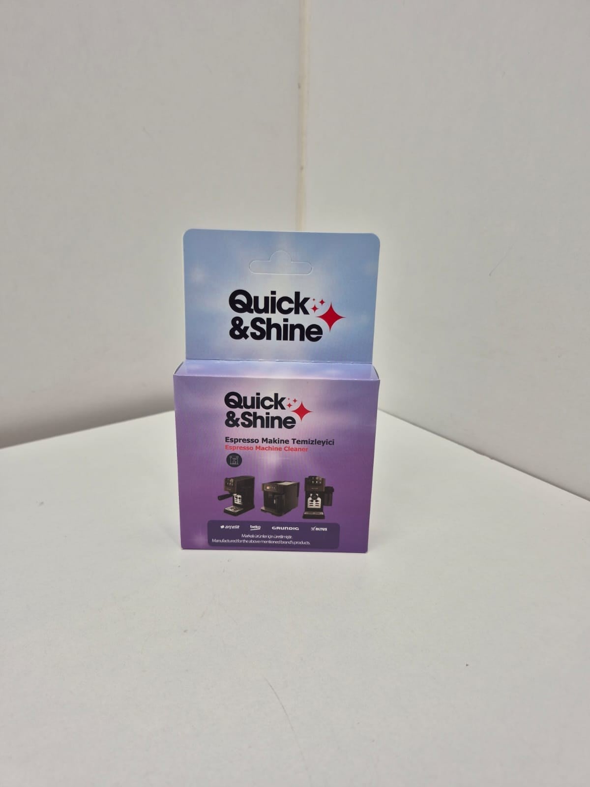 Quick&Shine Espresso Kahve Makinesi Temizleyici | Demleme Grubu ve Yağ Temizleme Bakım Ürünü