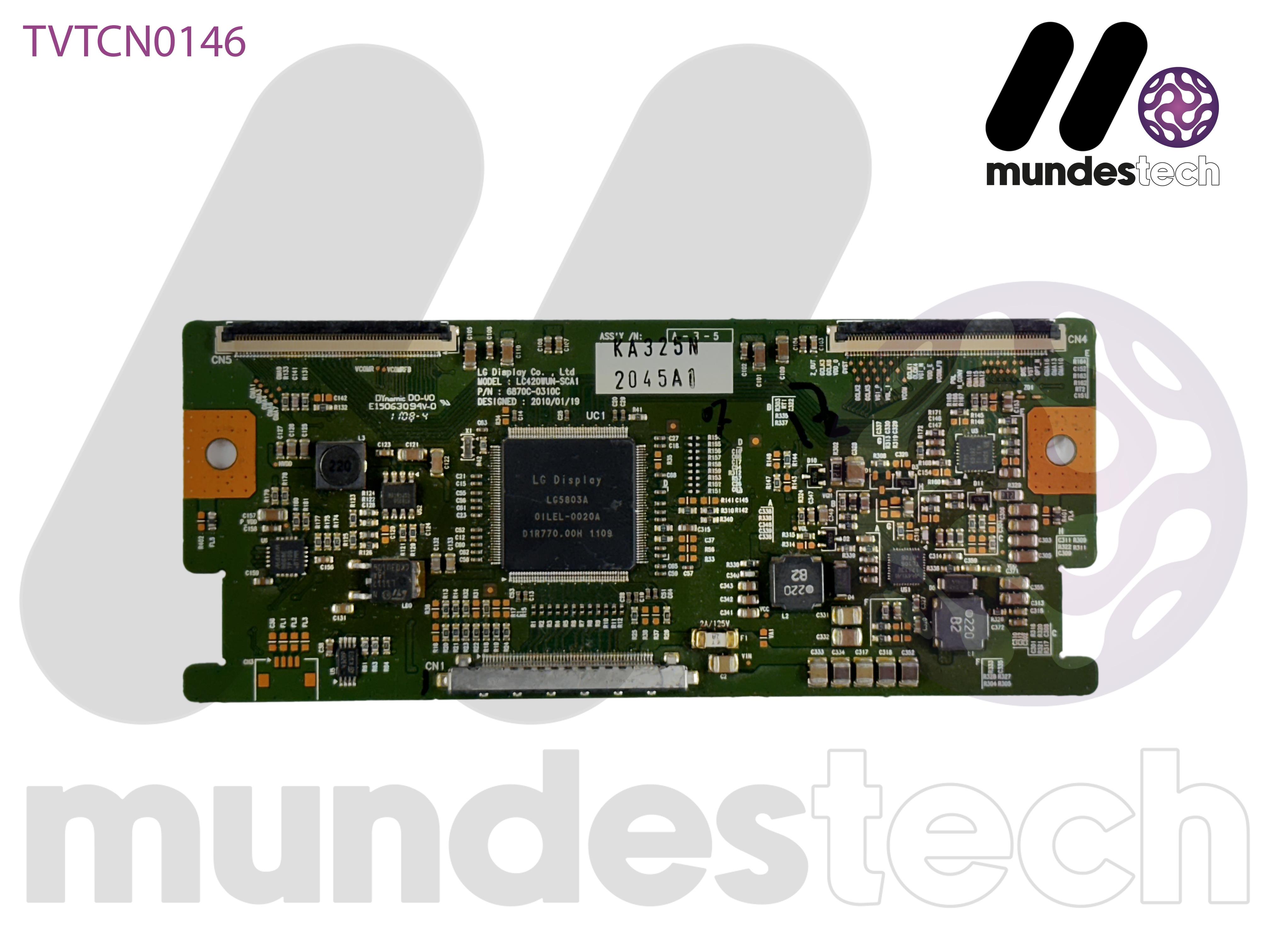 LG | P/N: 6870C-0310C, LC420WUN-SCA1 | 42 Inch Tcon Board