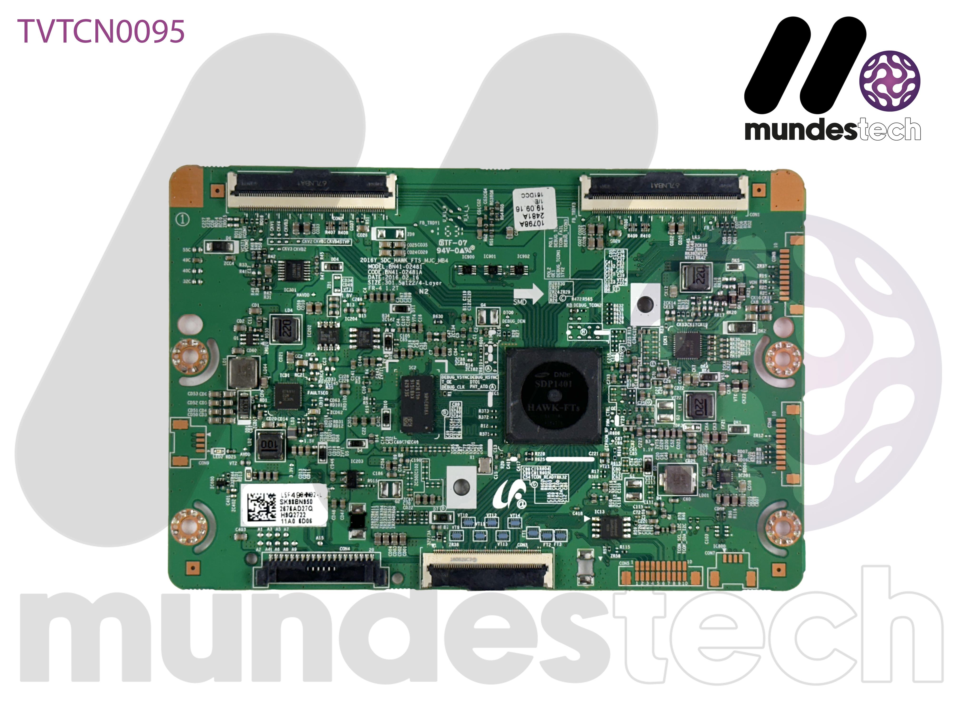 SAMSUNG | BN41-02481A, LSF490HN02 | 49 Inch Tcon Board