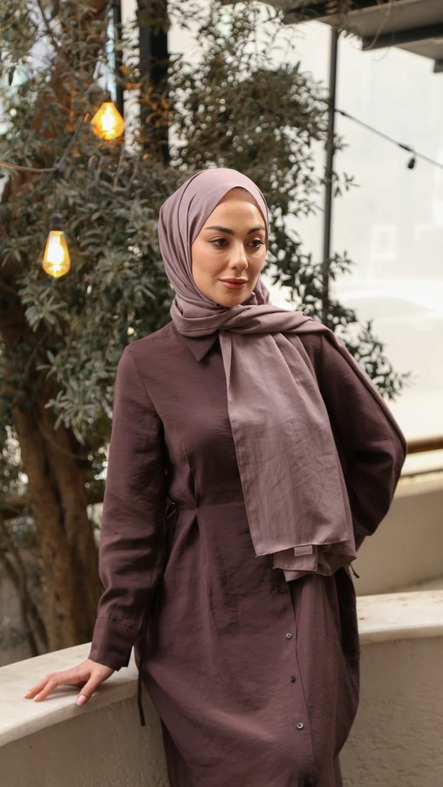 Locella Caz Ayrobin Şal Kakao