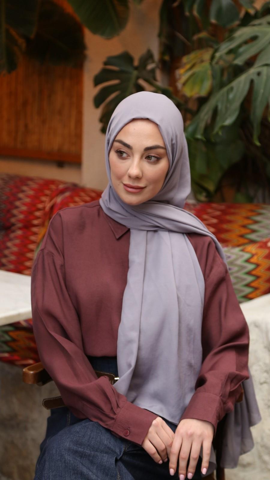 Locella Caz Ayrobin Şal Gri