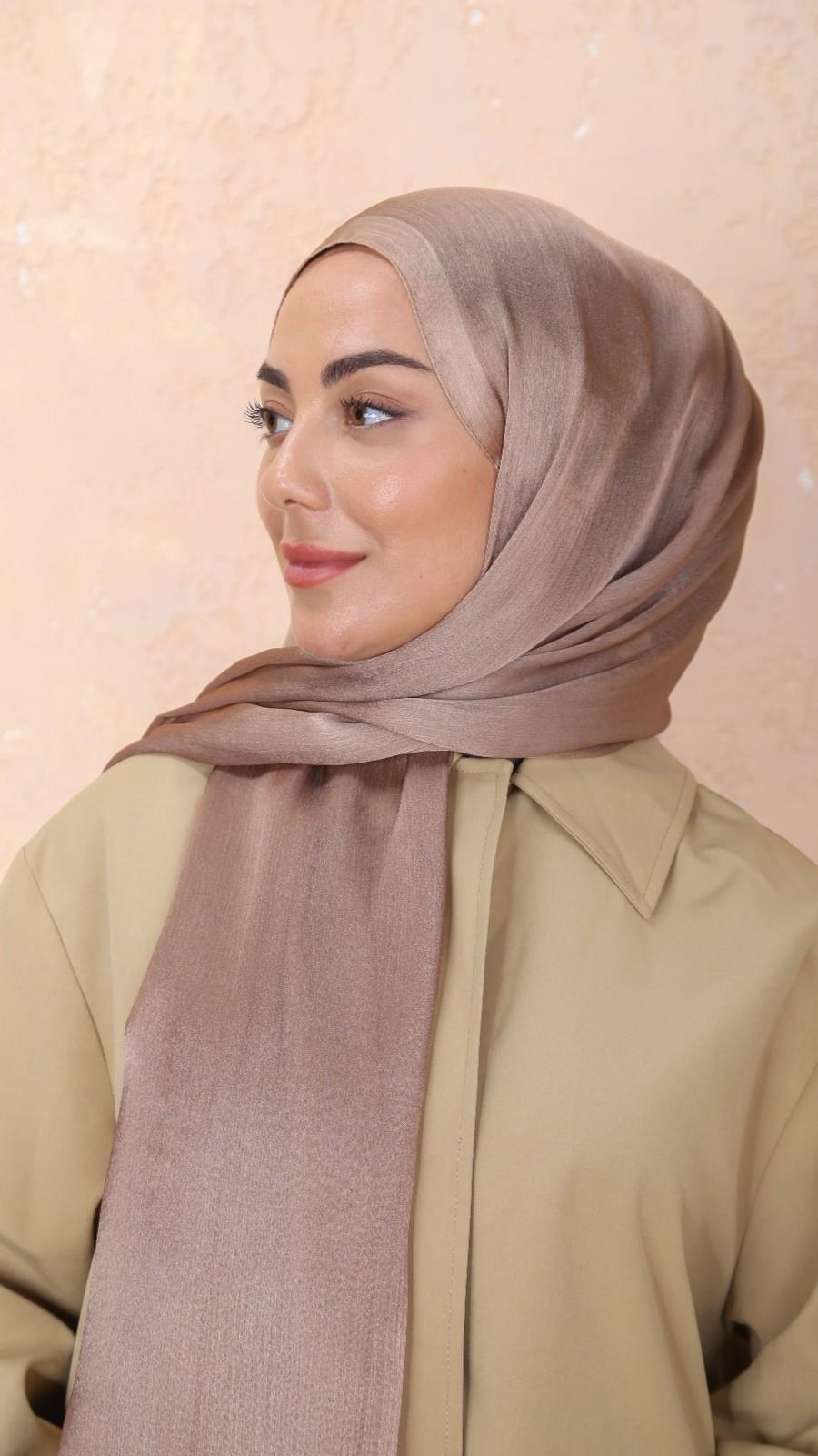 Locella İdol İpek Şal Camel-53