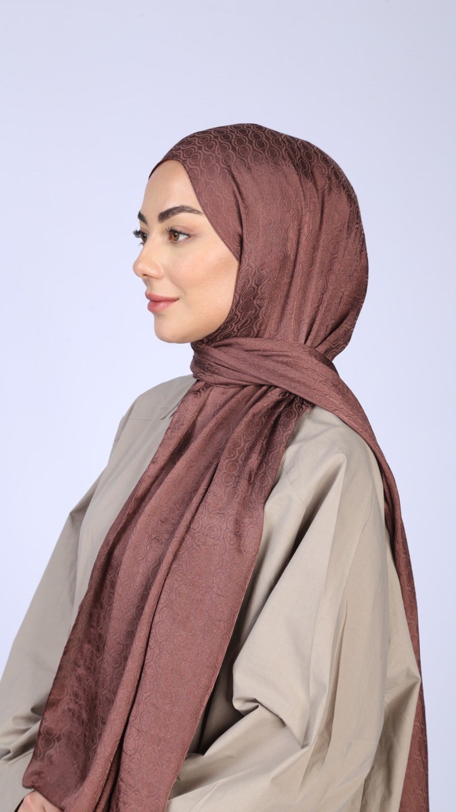 Locella Jakar Şal Gül Kurusu