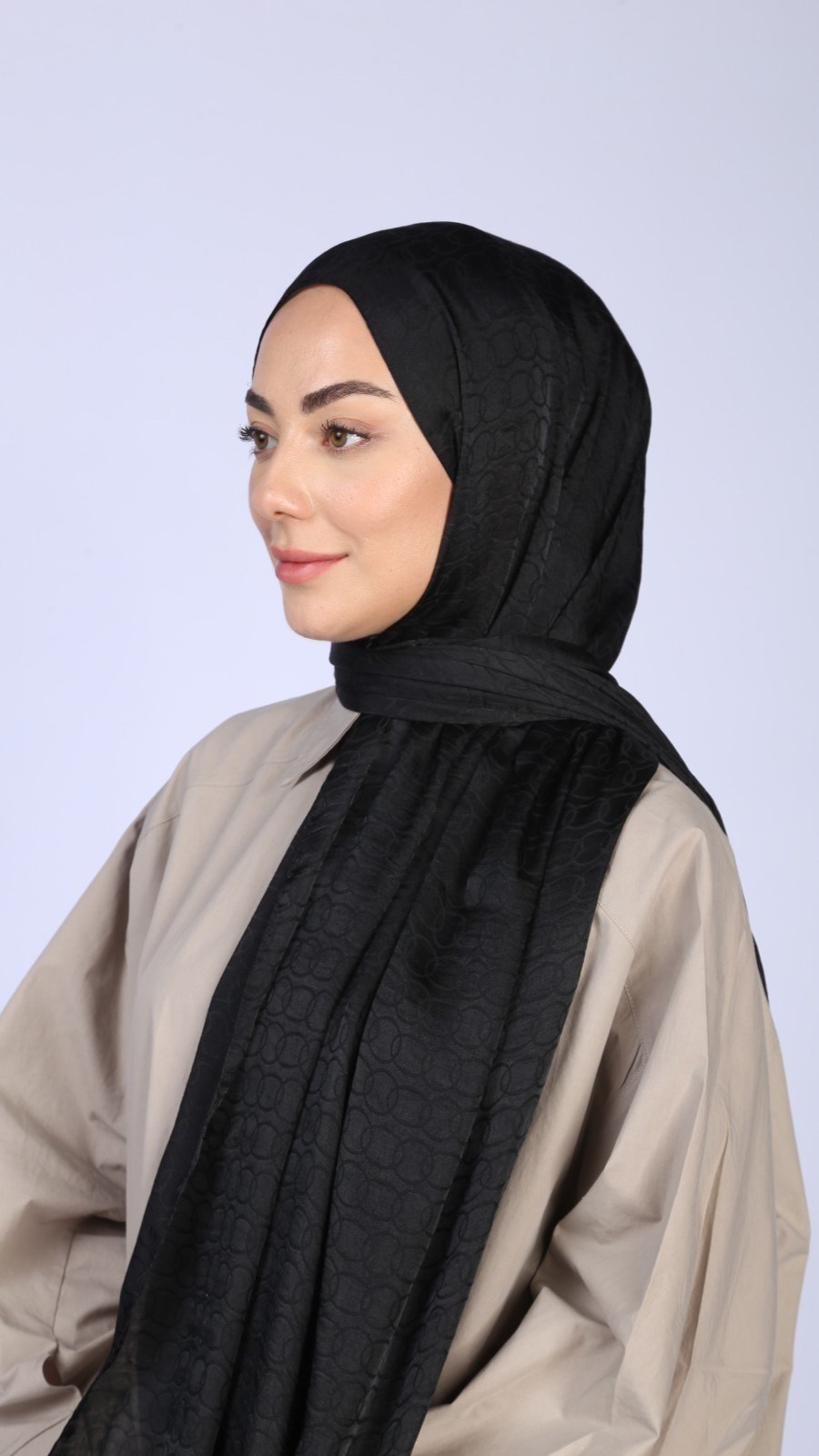 Locella Jakar Şal Siyah