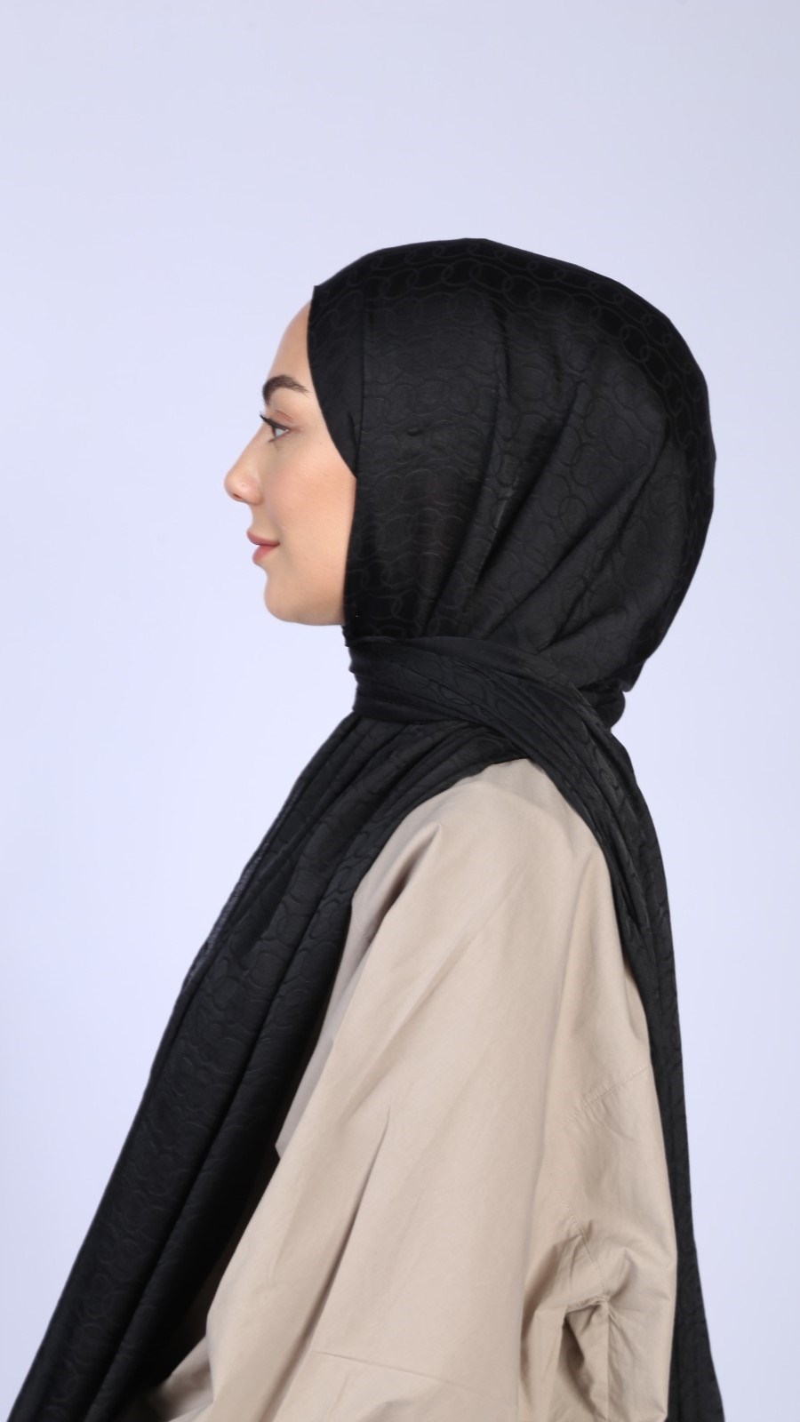 Locella Jakar Şal Siyah