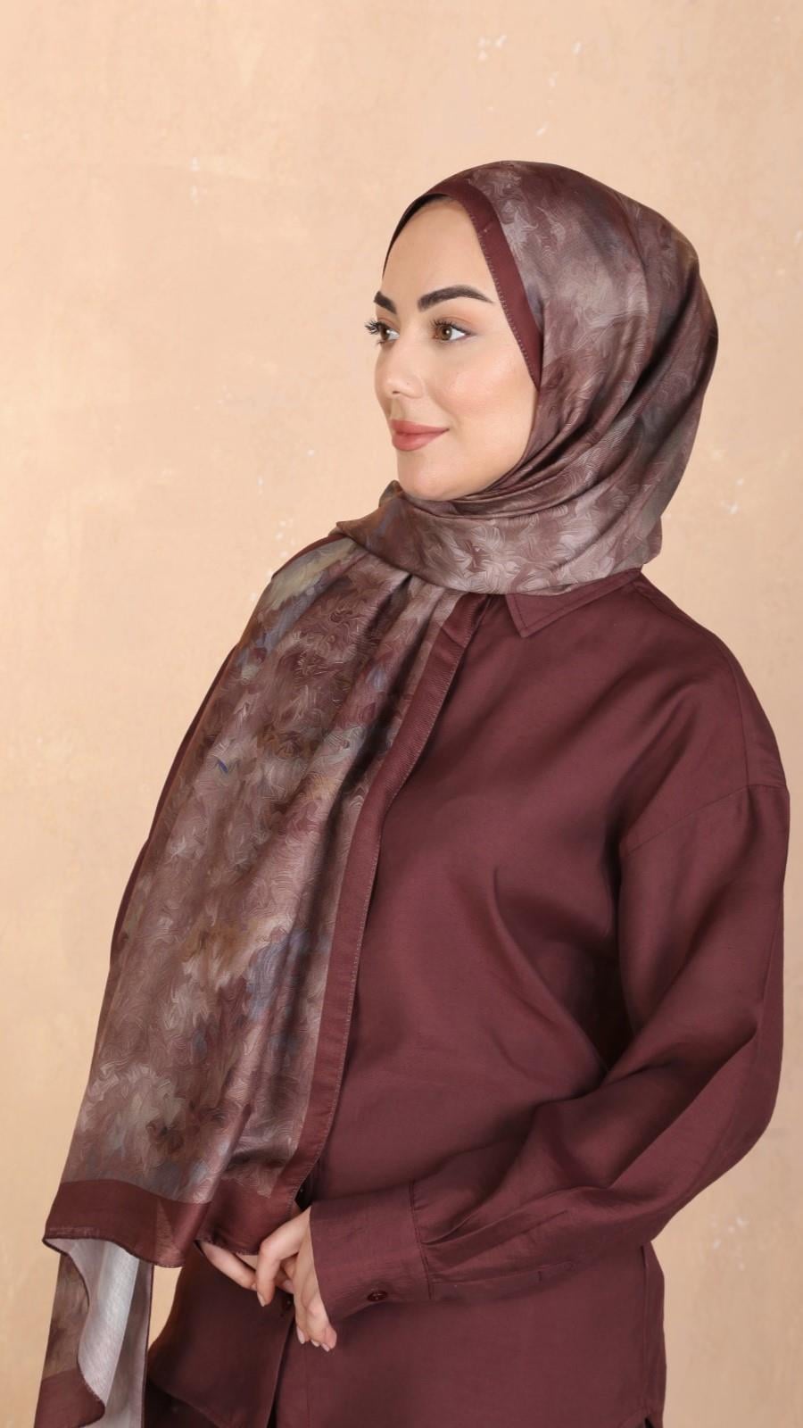 Locella Koza Pamuk Şal Kiremit