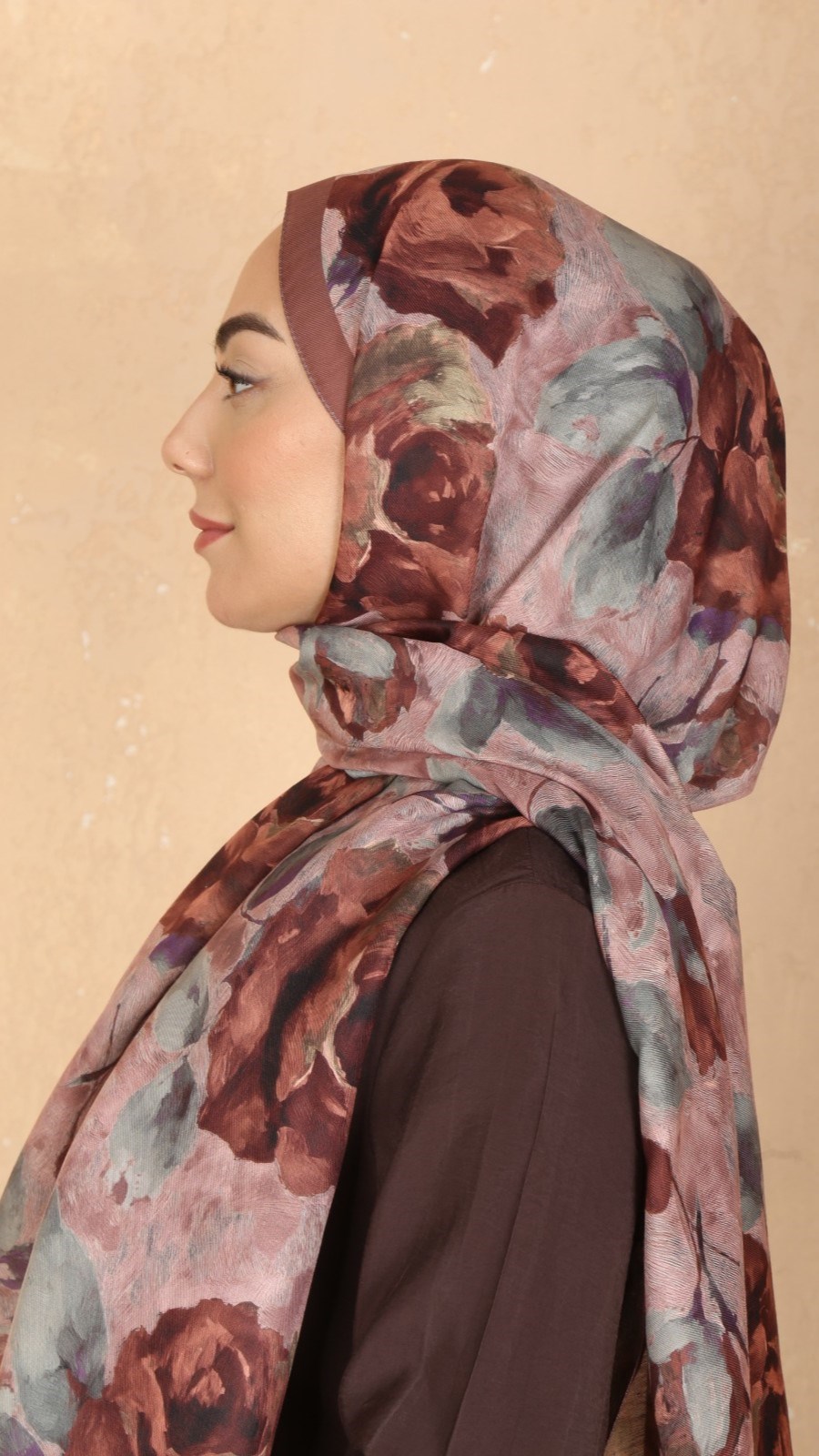 Locella Koza Pamuk Şal Rose
