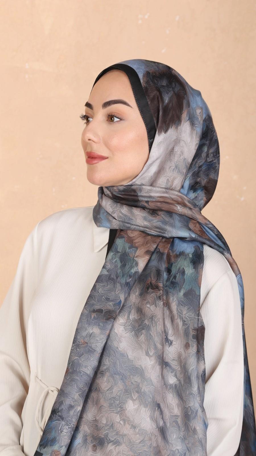 Locella Koza Pamuk Şal Siyah