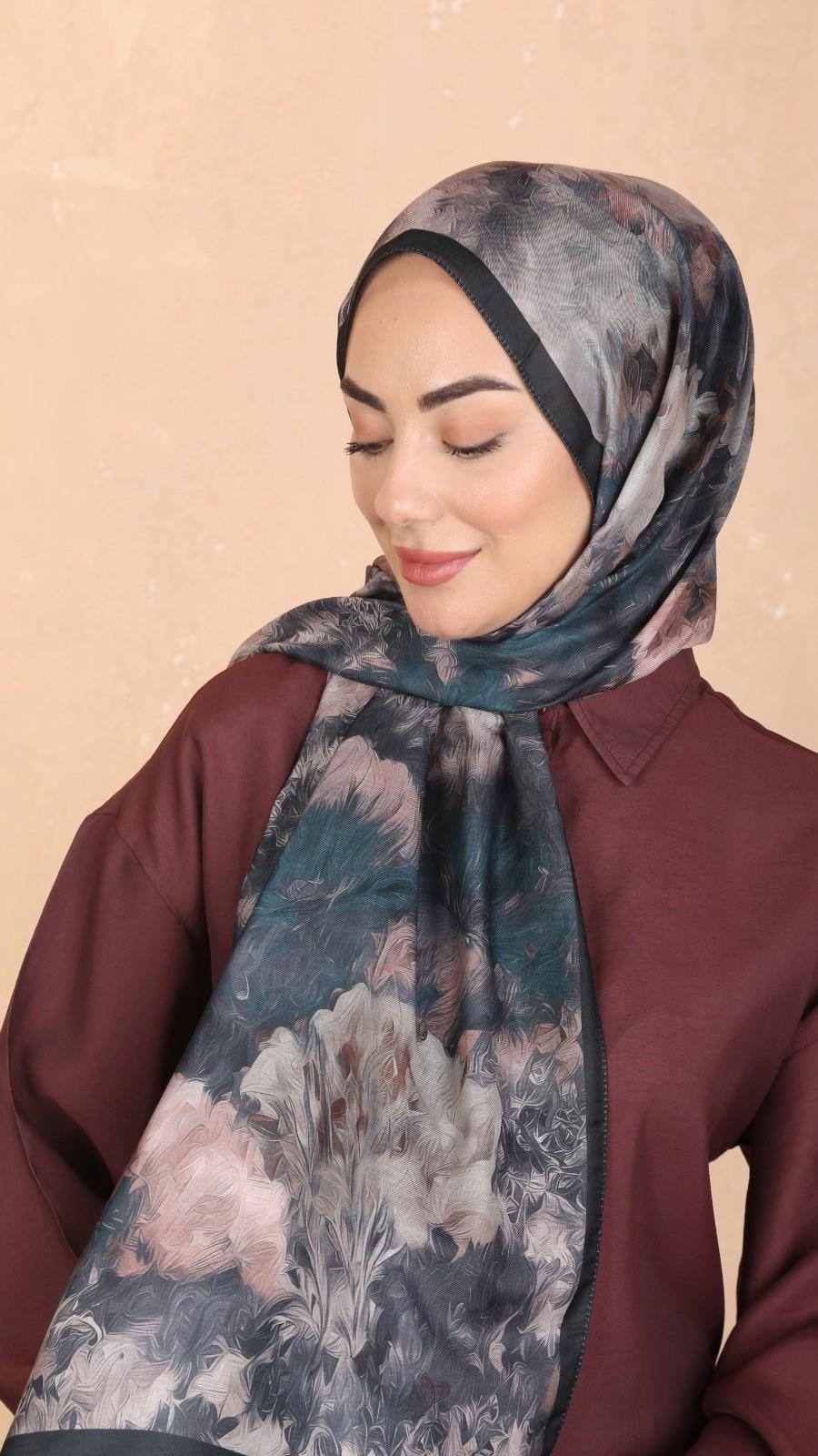 Locella Koza Pamuk Şal Siyah