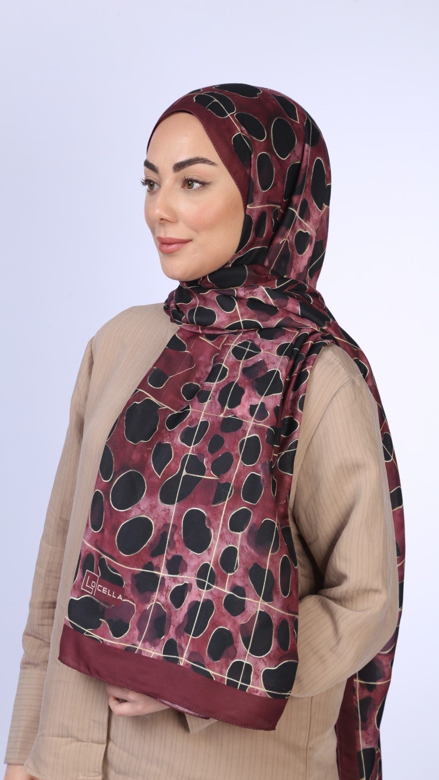 Locella Koza Pamuk Şal S0179-3