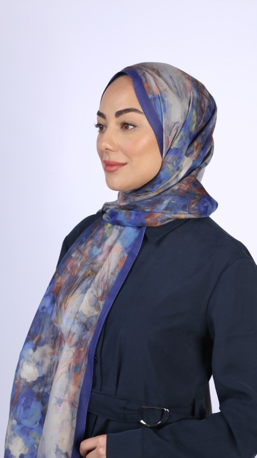 Locella Koza Pamuk Şal Saks