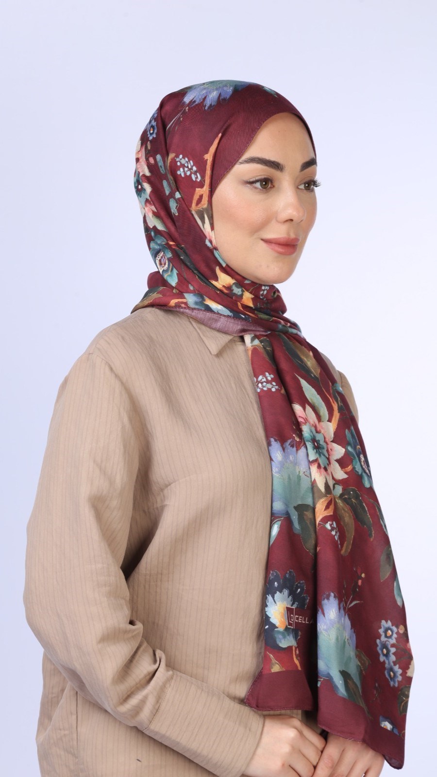 Locella Koza Pamuk Şal S0179-5