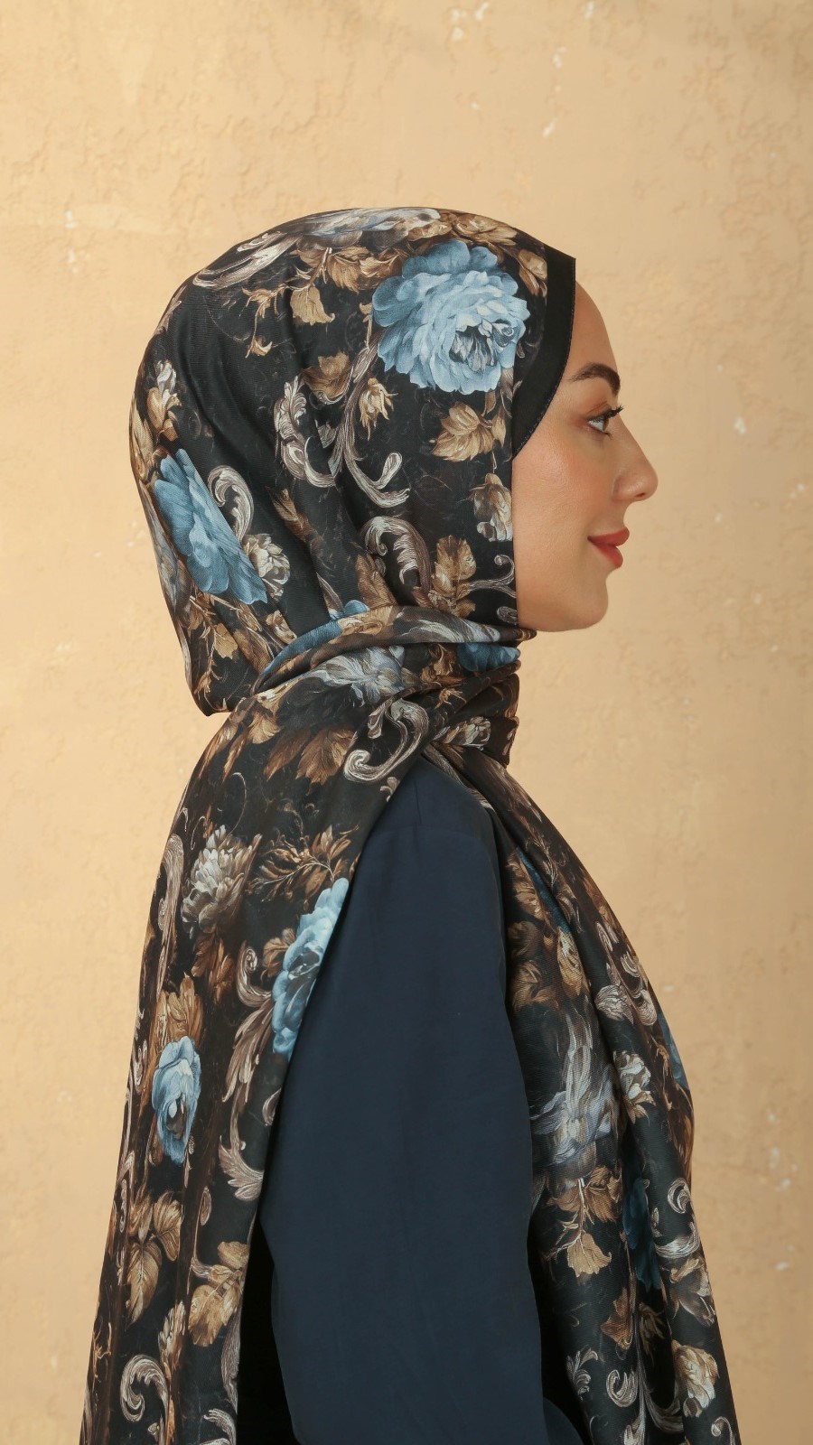 Locella Koza Pamuk Şal Siyah