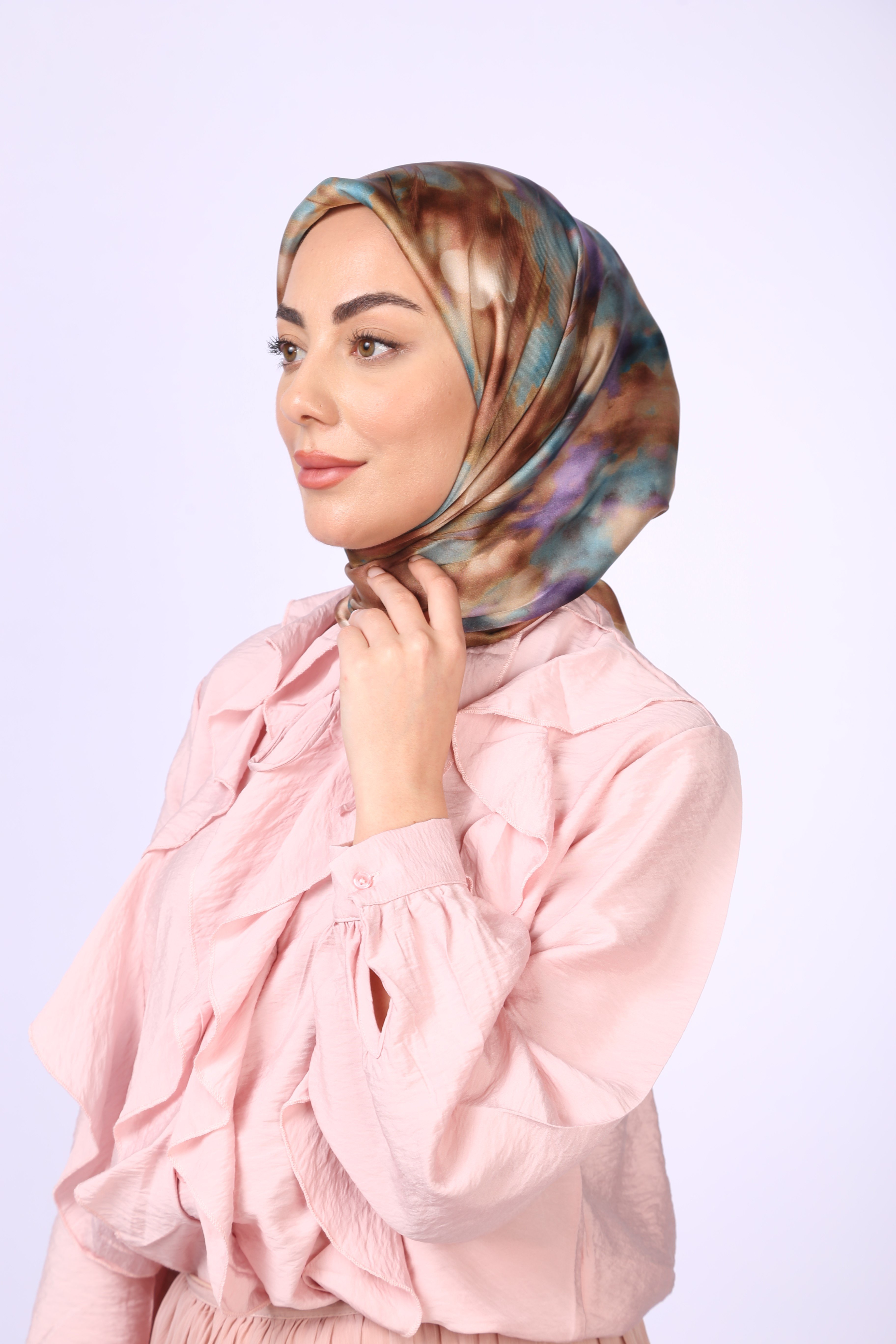 Locella Kristal Eşarp Mor