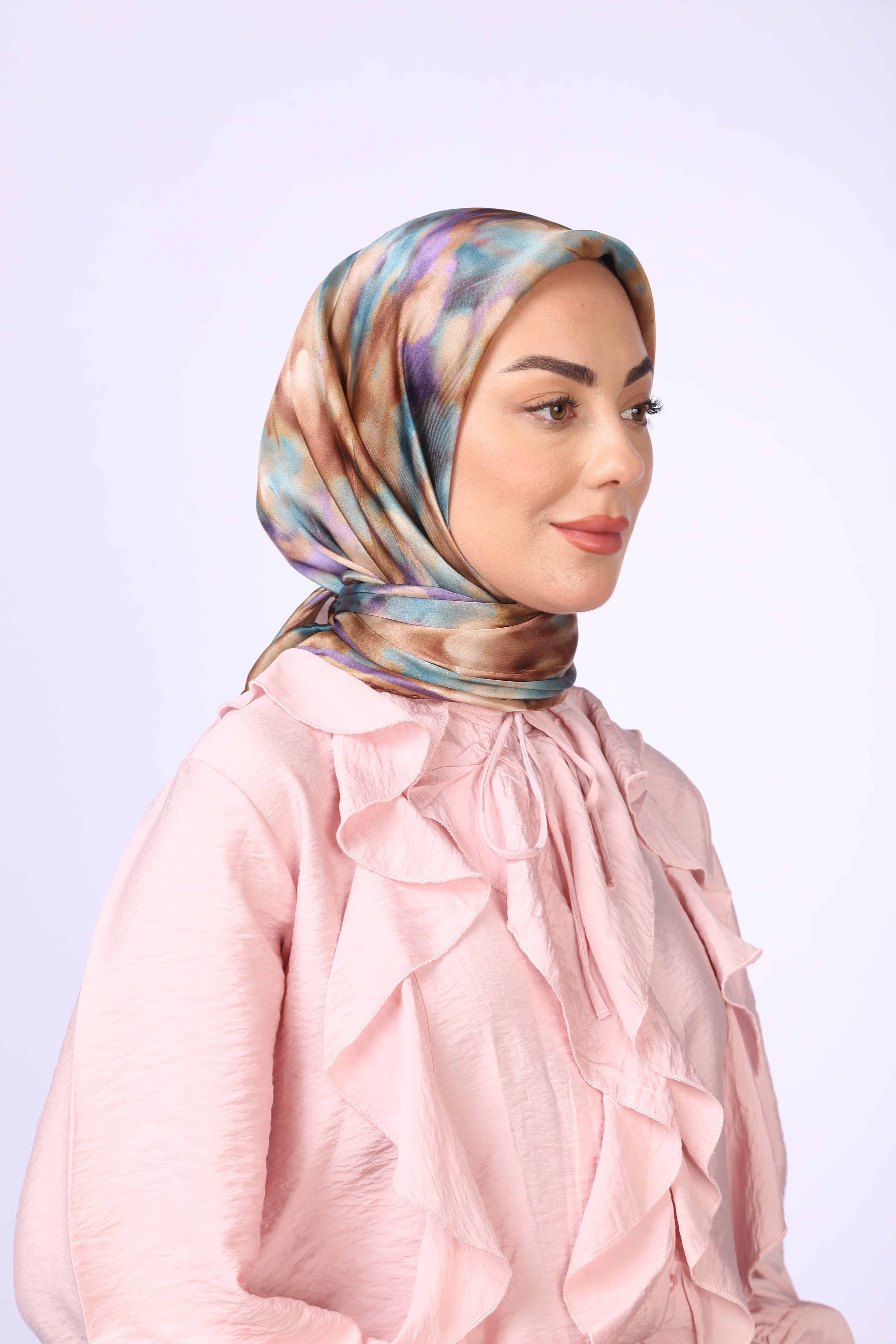 Locella Kristal Eşarp Mor