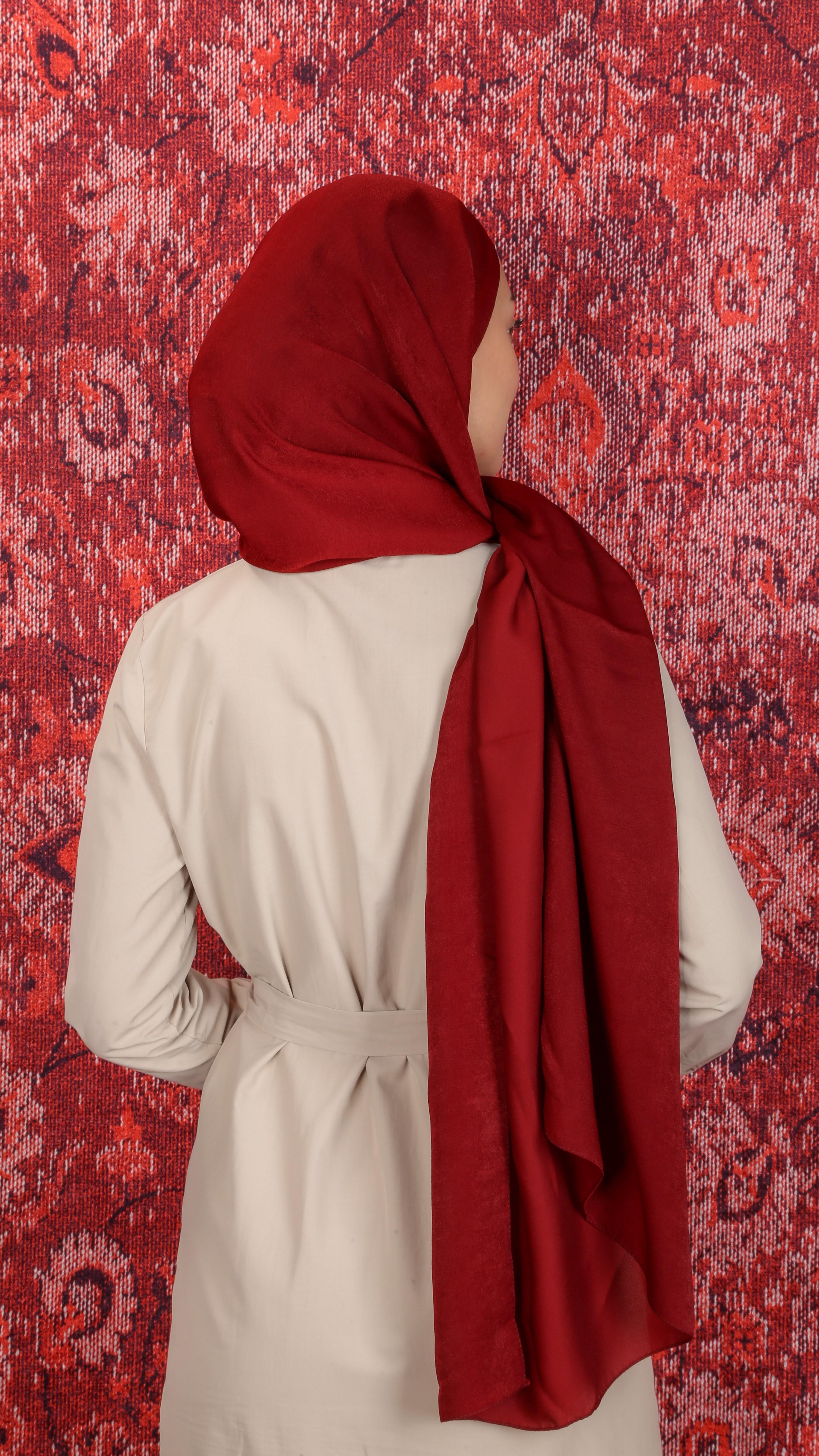 Locella Luna Şal Kırmızı-8