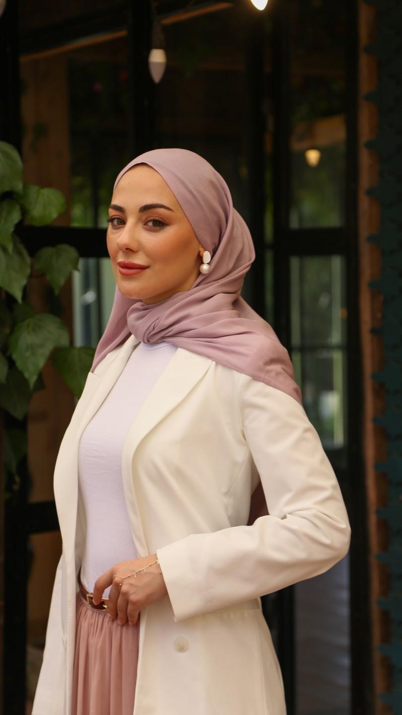 Locella Modal Şal Gül Pembe-4
