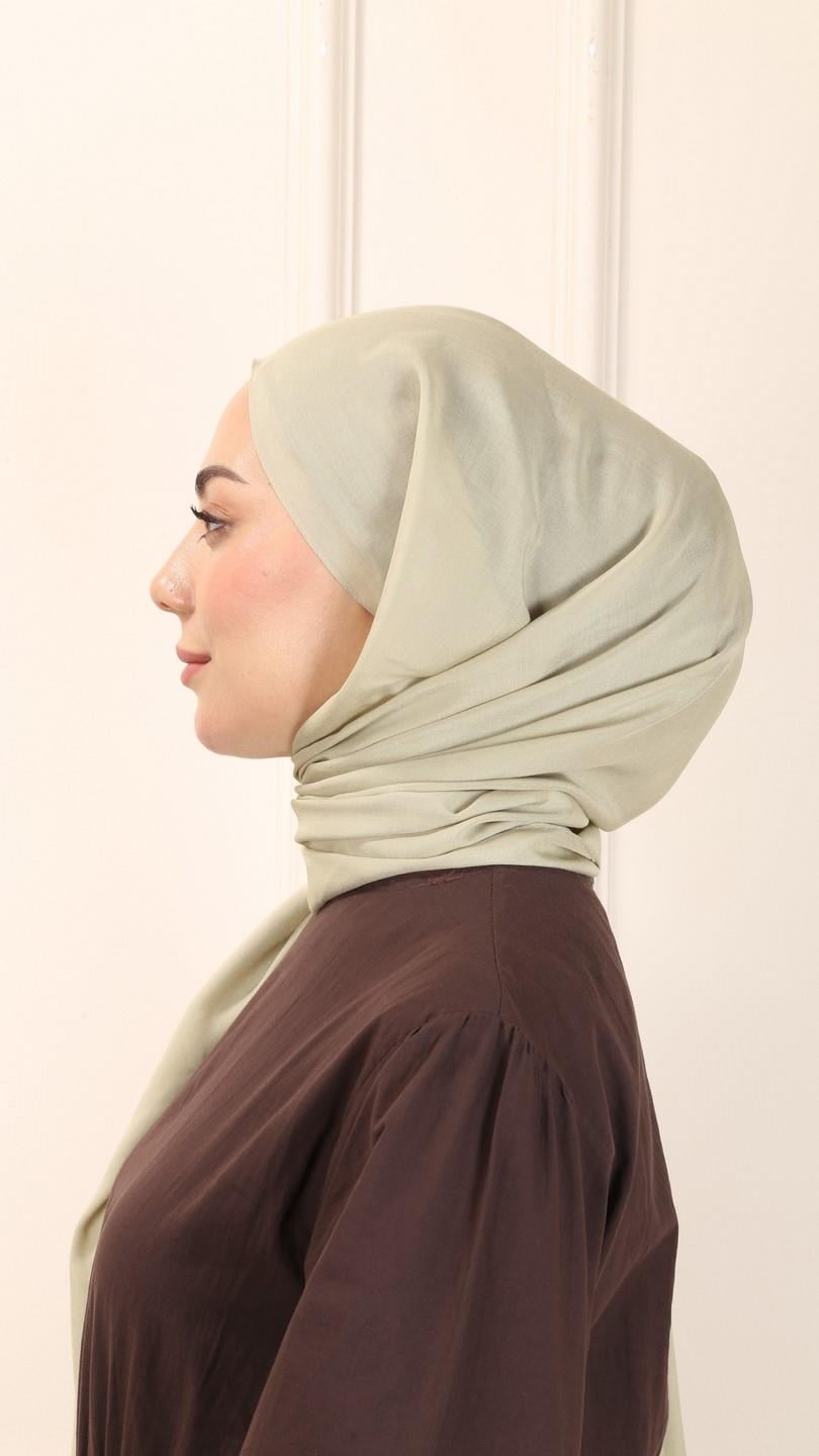 Locella Modal Şal Açık Haki-15
