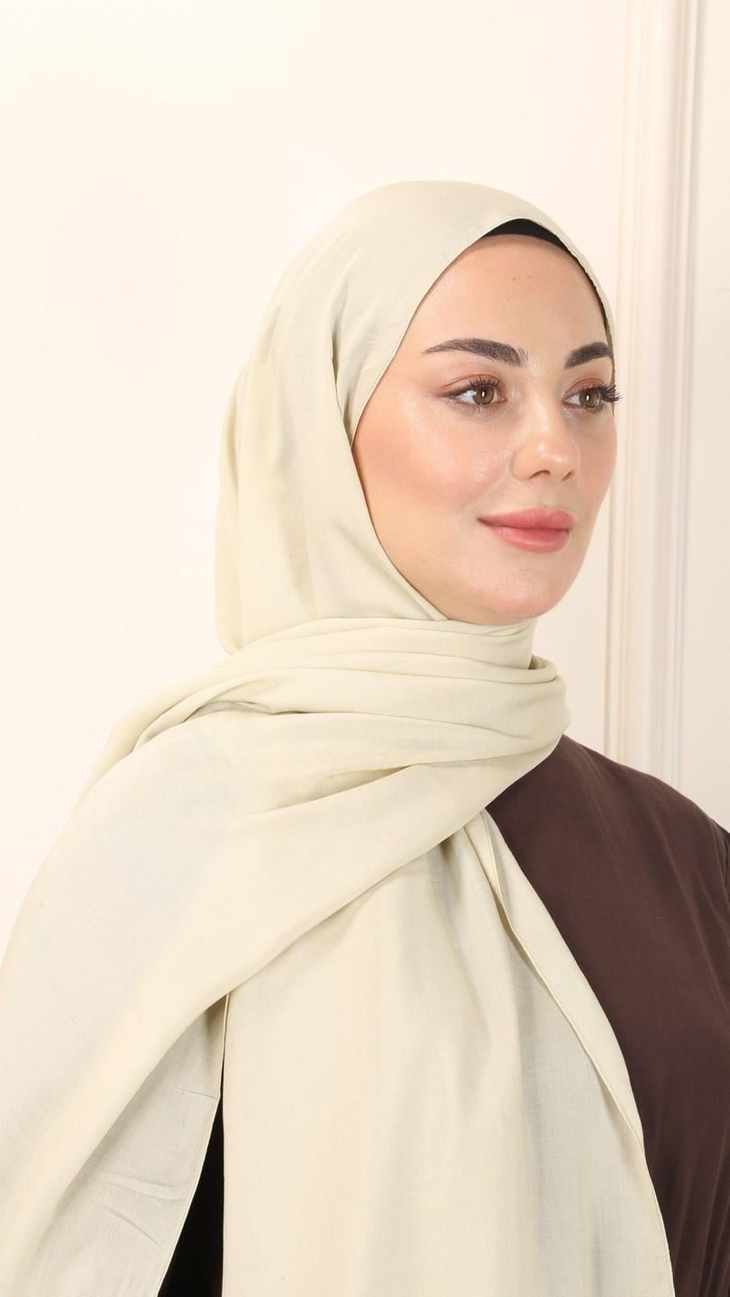 Locella Modal Şal Kum Beji-16