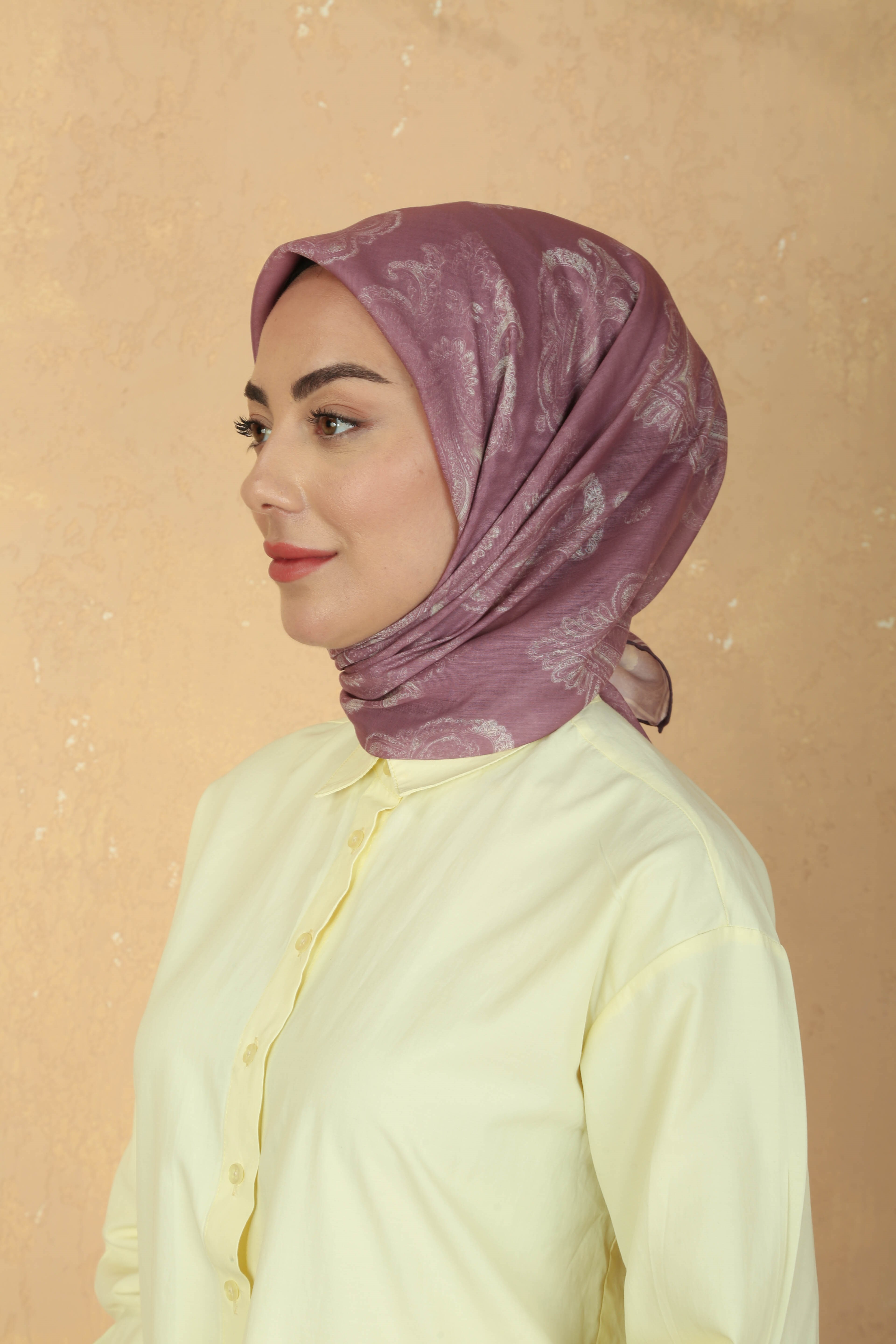 Locella Pamuk Vual Eşarp Pembe
