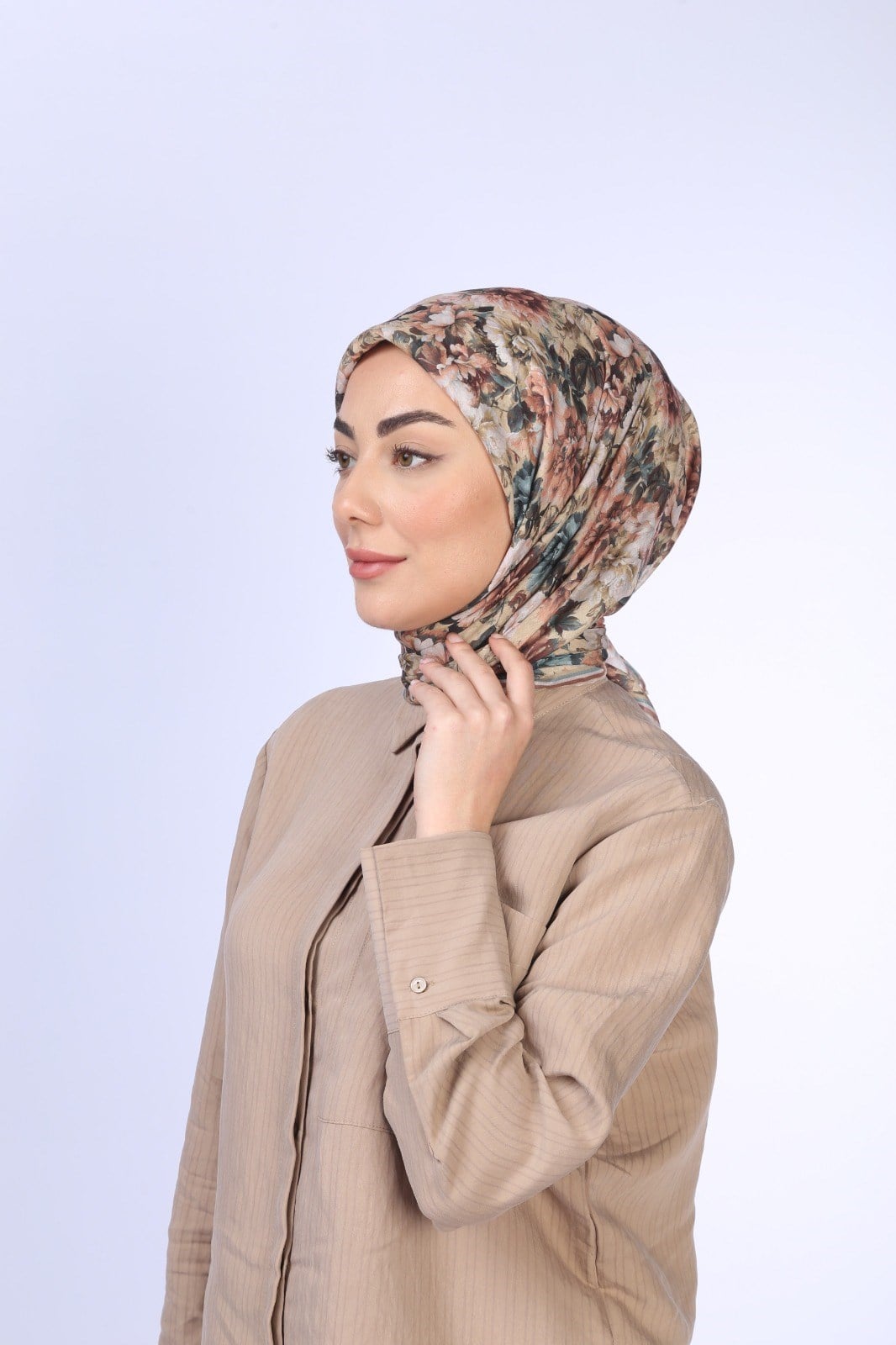 Locella Pamuk Vual Eşarp Somon
