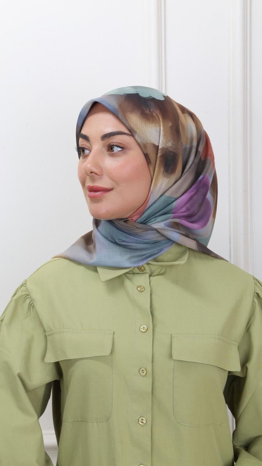 Locella Pamuk Vual Eşarp Sarı-8