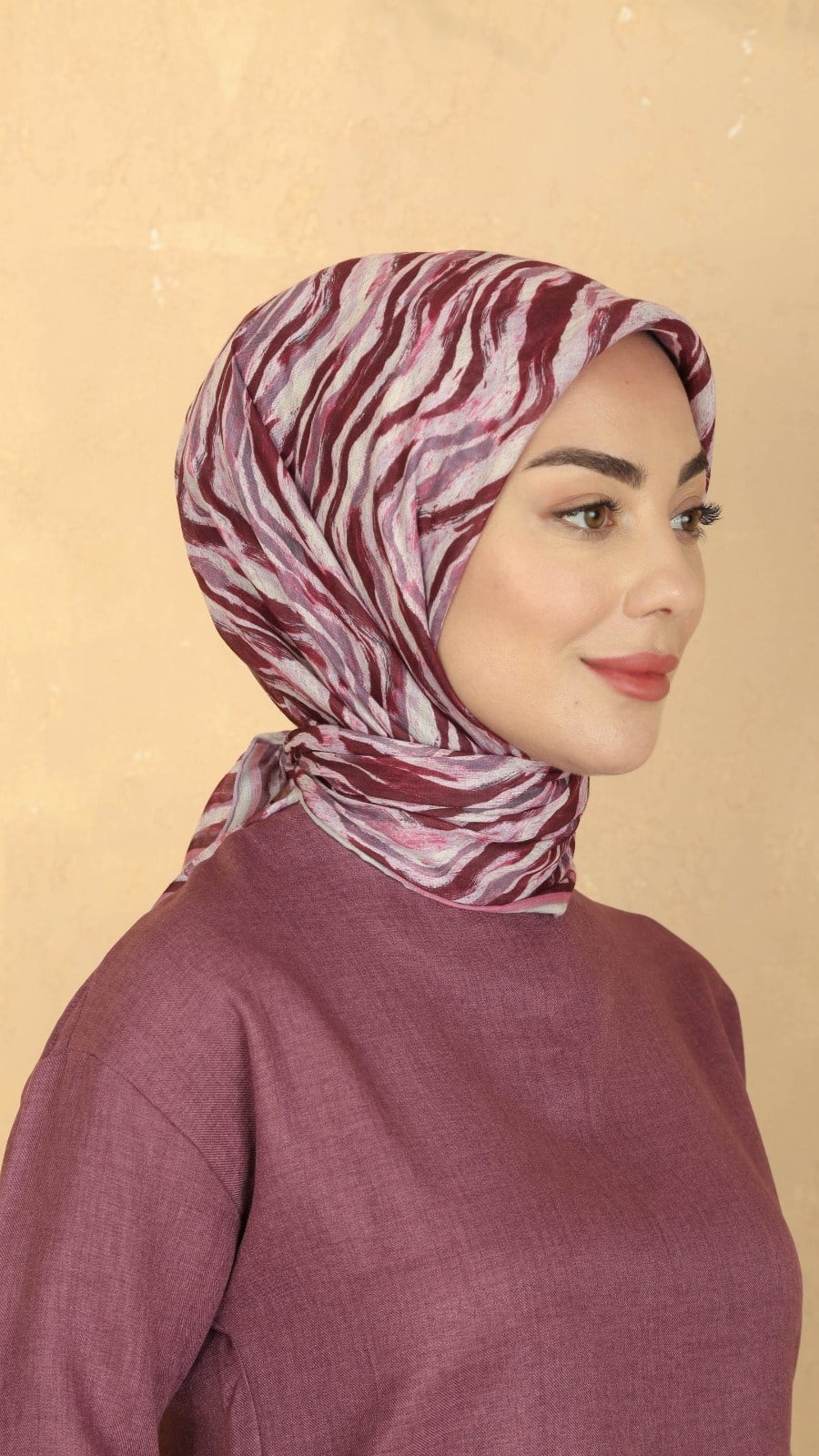 Locella Pamuk Vual Eşarp Pembe