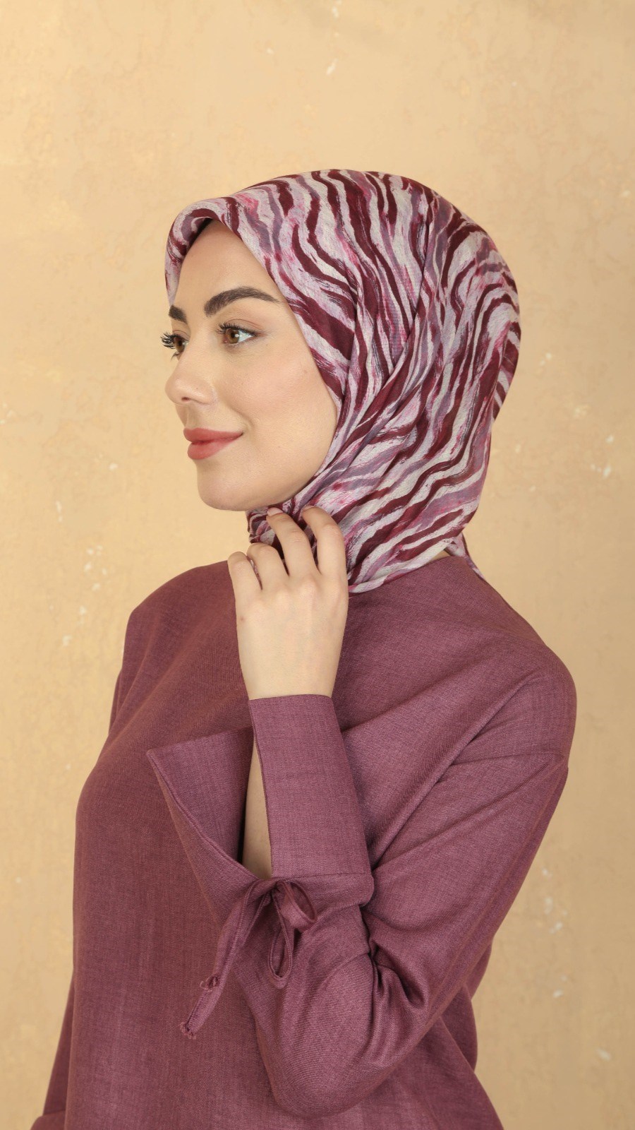 Locella Pamuk Vual Eşarp Pembe