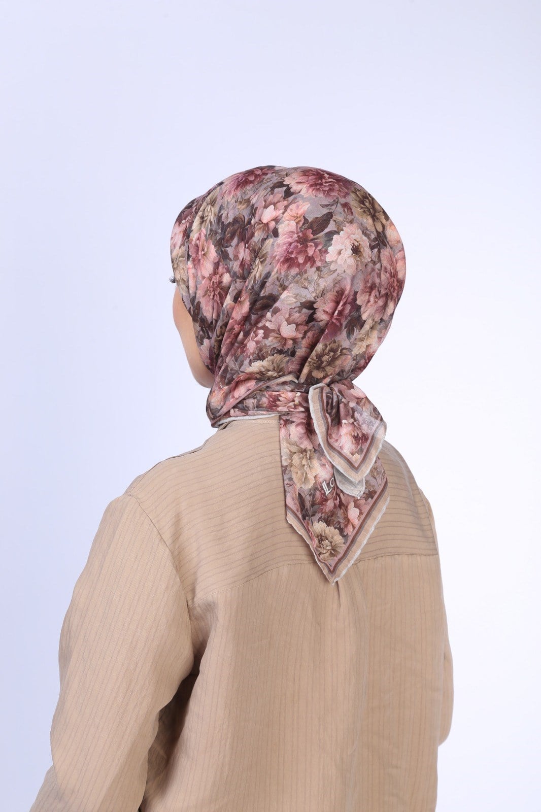 Locella Pamuk Vual Eşarp Gül Pembe