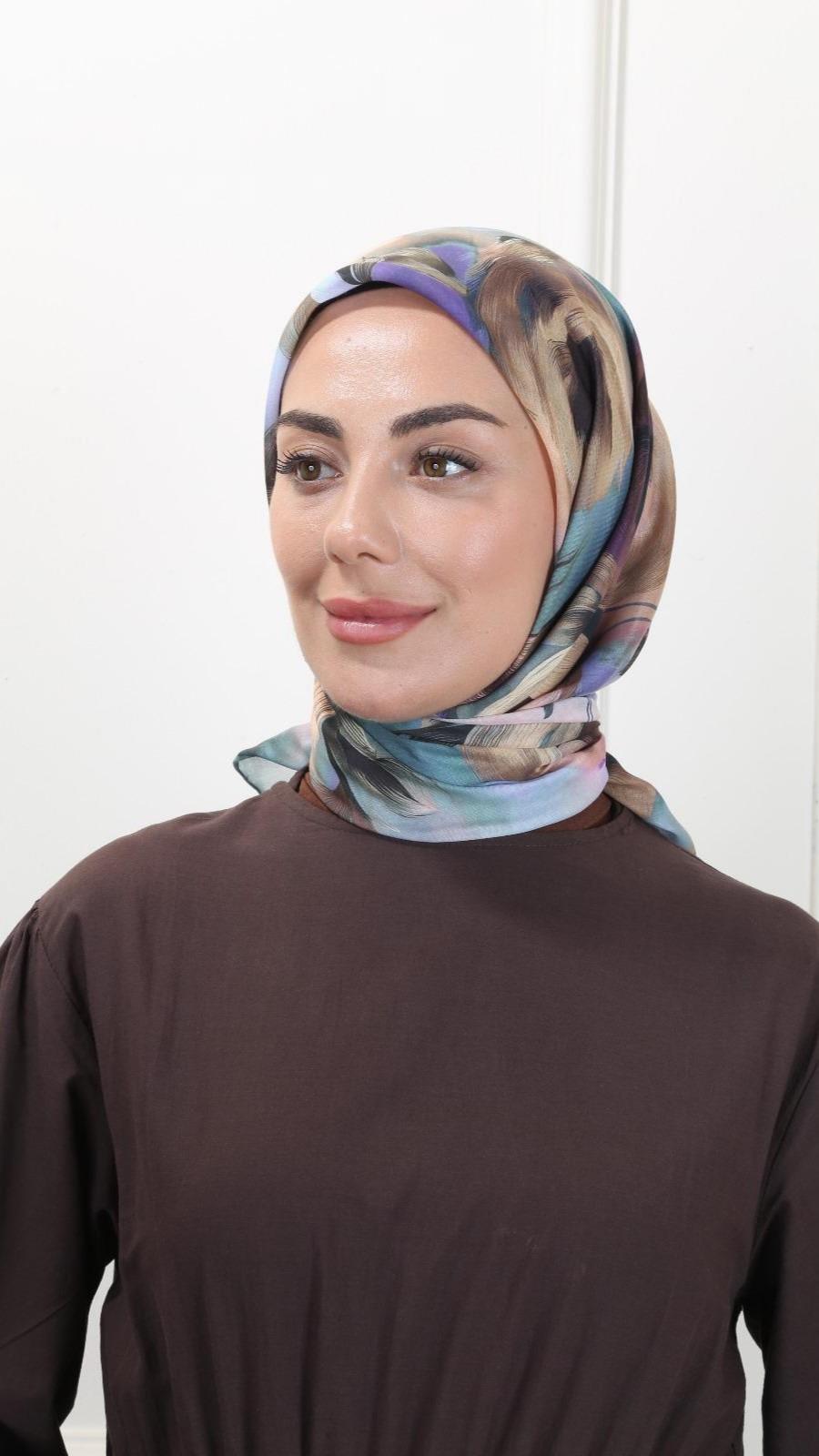 Locella Pamuk Vual Eşarp Zümrüt-10