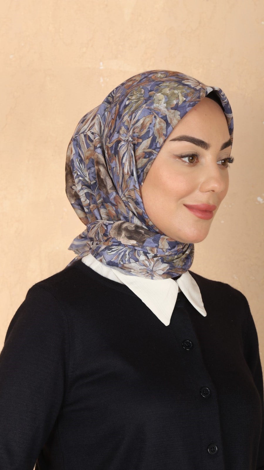 Locella Pamuk Vual Eşarp Lila