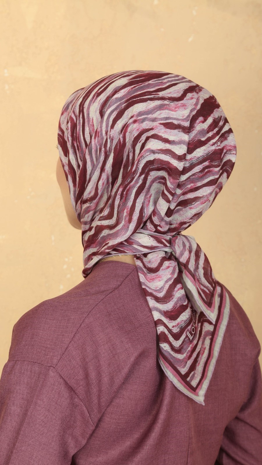 Locella Pamuk Vual Eşarp Pembe