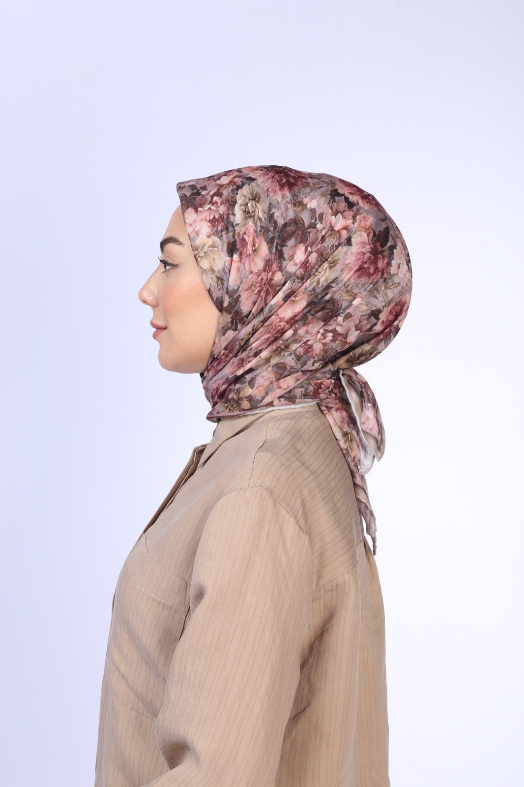 Locella Pamuk Vual Eşarp Gül Pembe