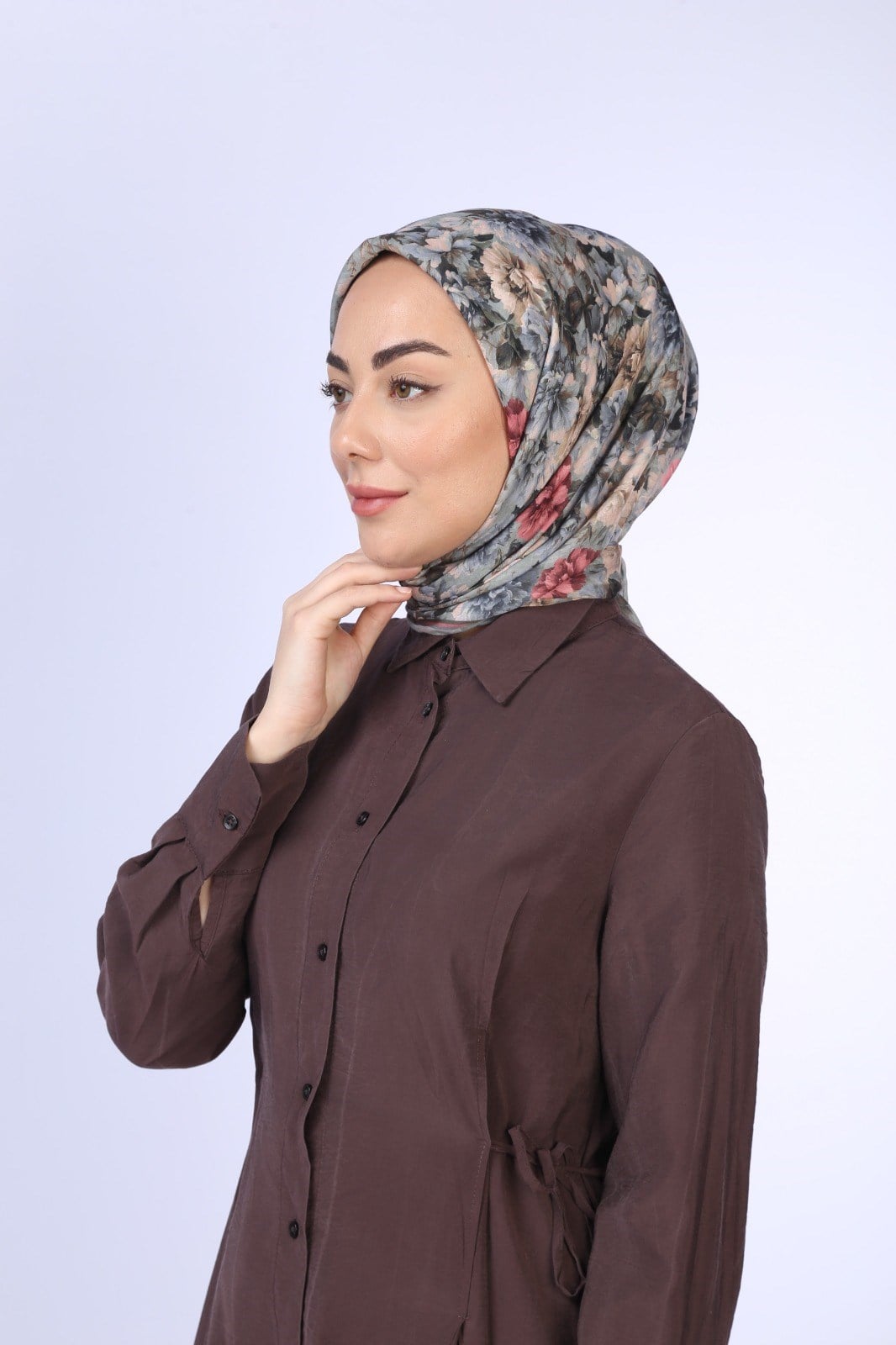 Locella Pamuk Vual Eşarp Mint