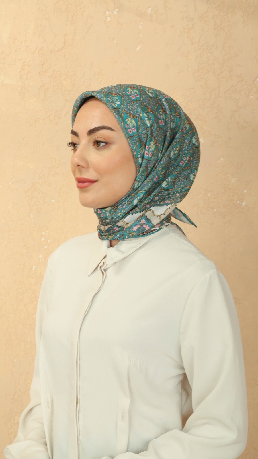 Locella Pamuk Vual Eşarp Mint