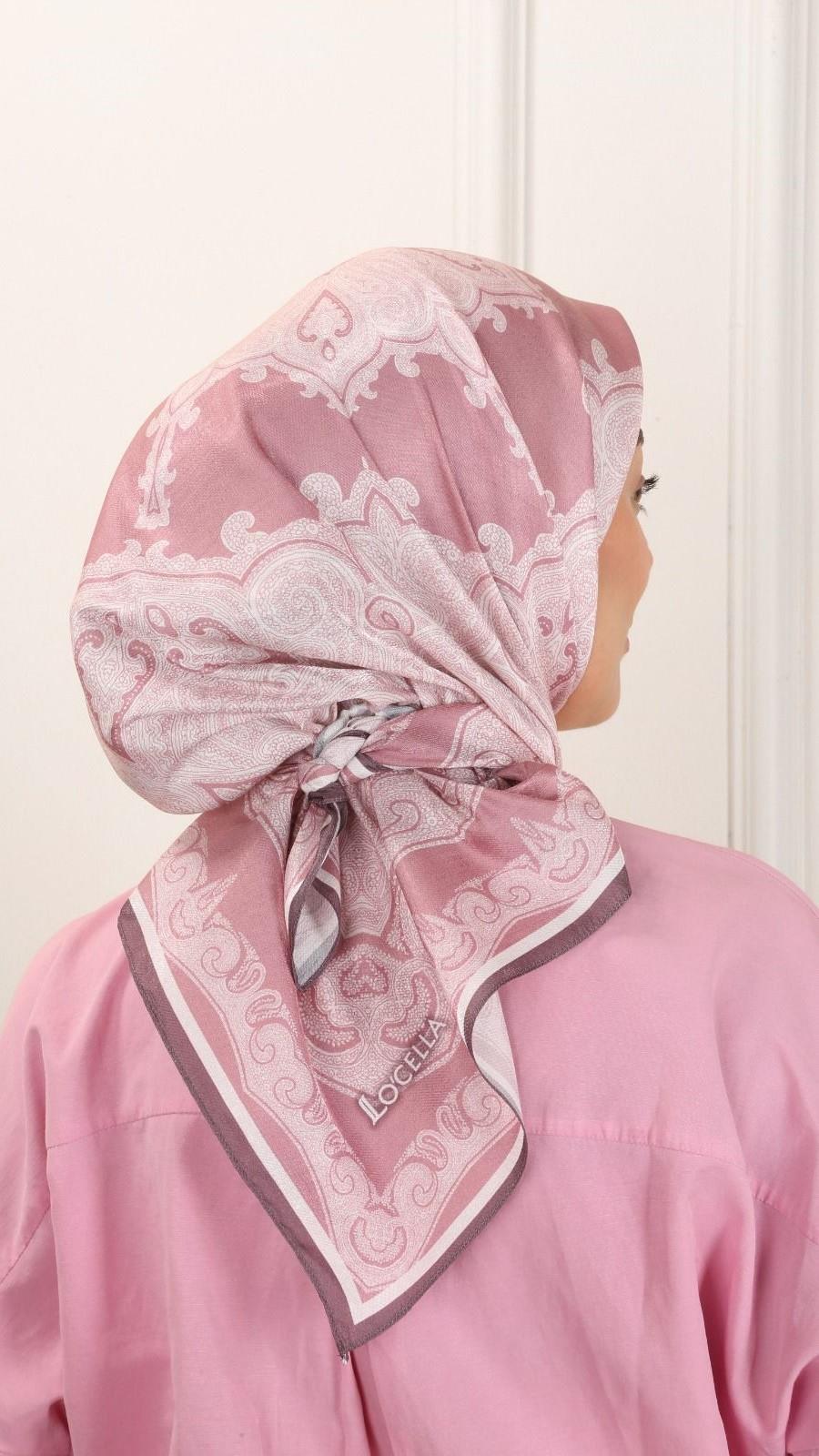 Locella Parla Eşarp Pembe-2