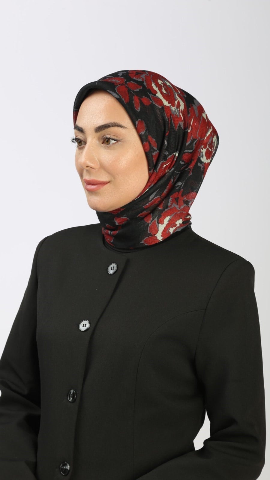 Locella Soft Pamuk Eşarp Kırmızı