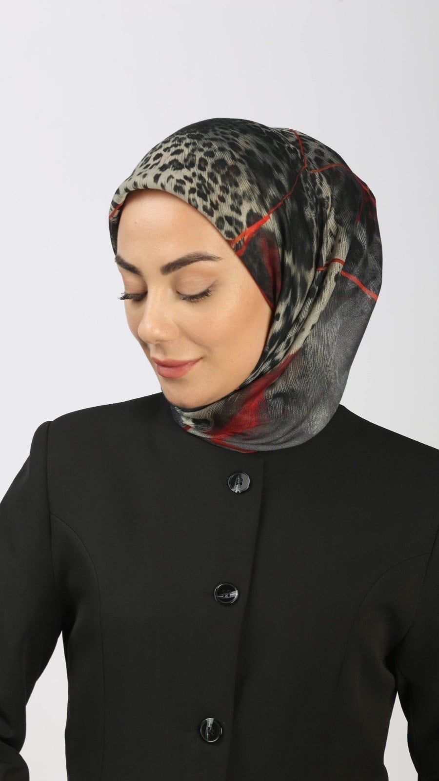 Locella Soft Pamuk Eşarp Kırmızı