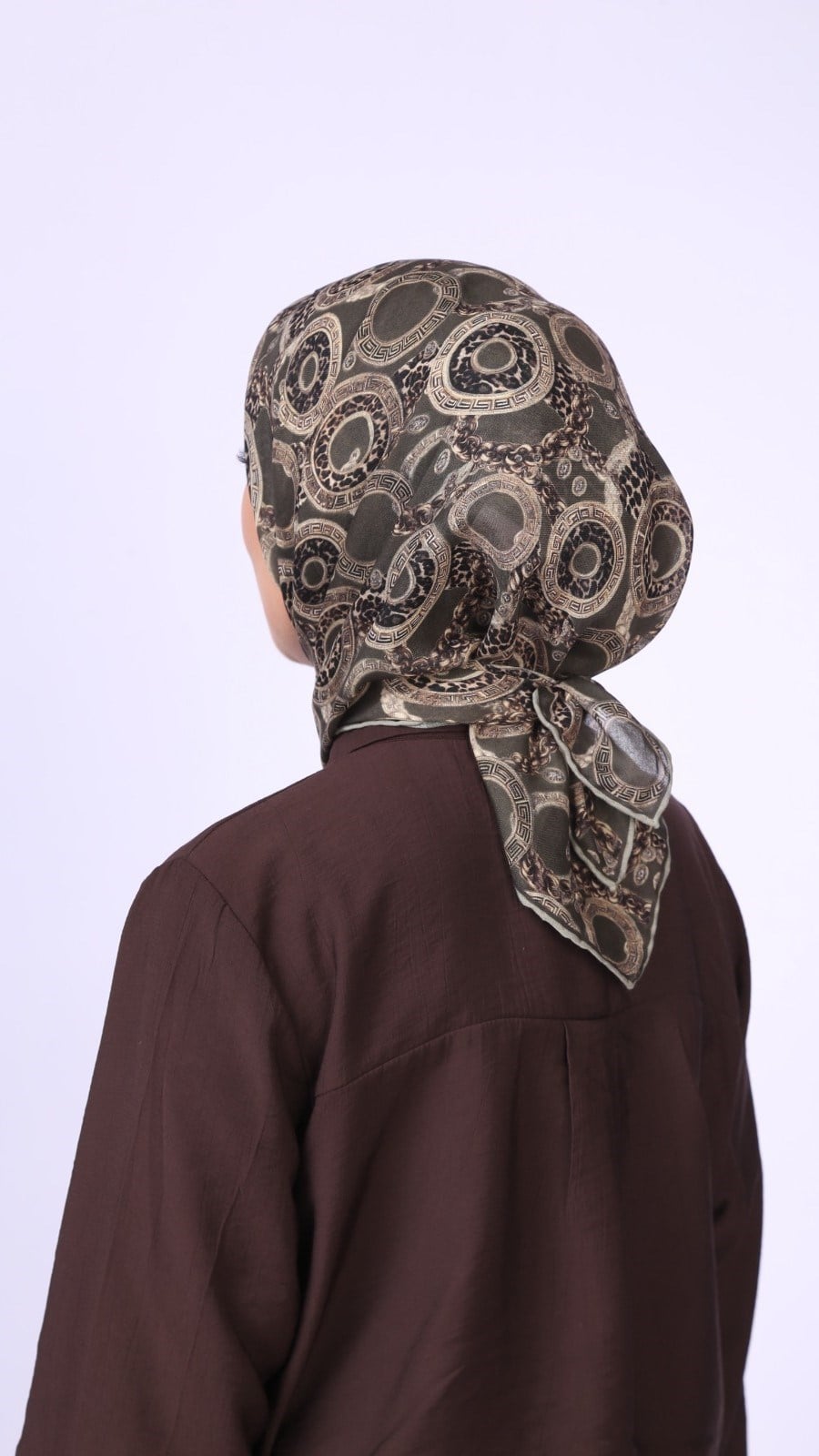 Locella Soft Pamuk Eşarp Yeşil