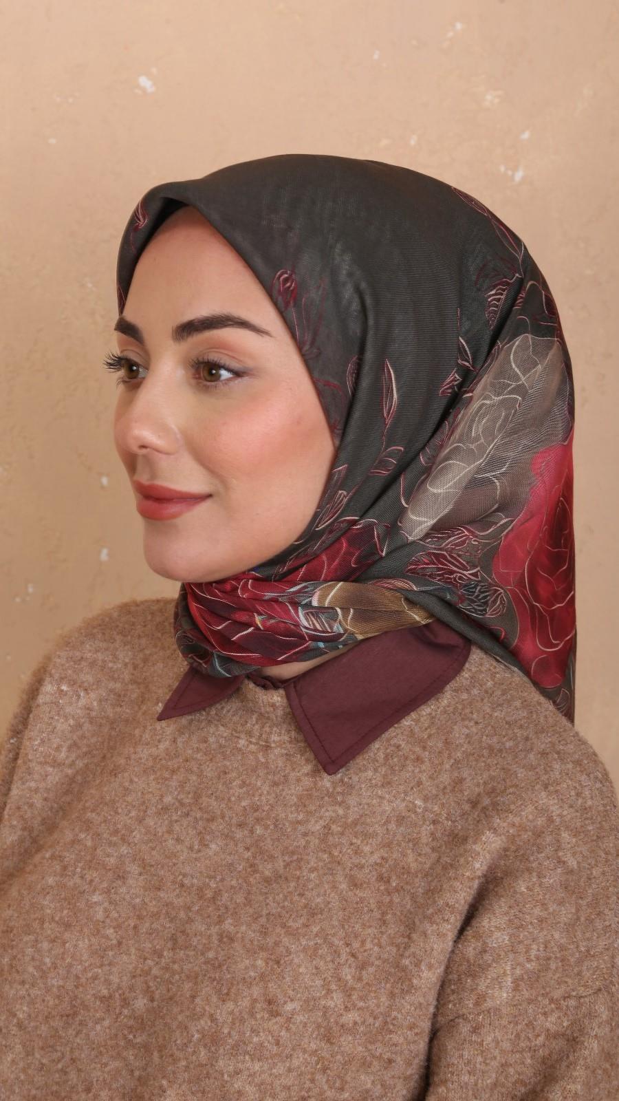 Locella Soft Pamuk Eşarp Yeşil