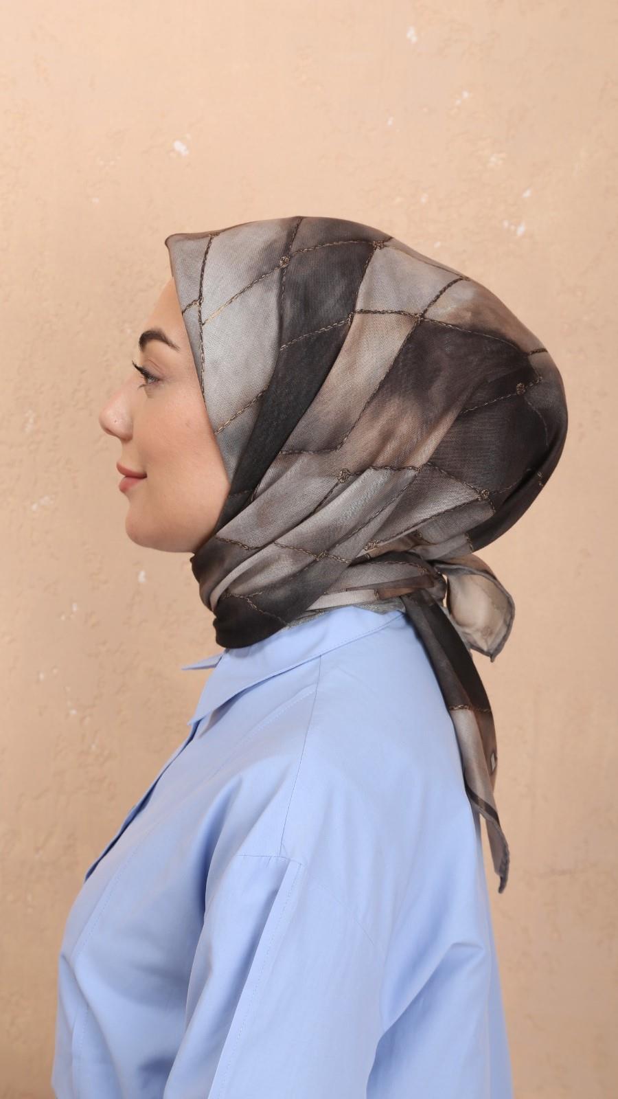 Locella Soft Pamuk Eşarp Vizon