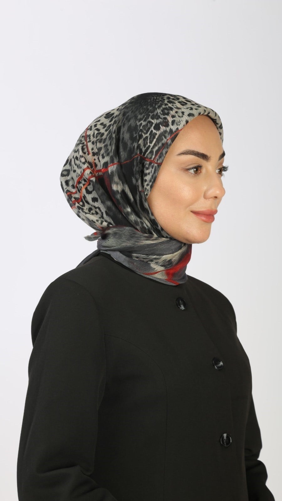 Locella Soft Pamuk Eşarp Kırmızı