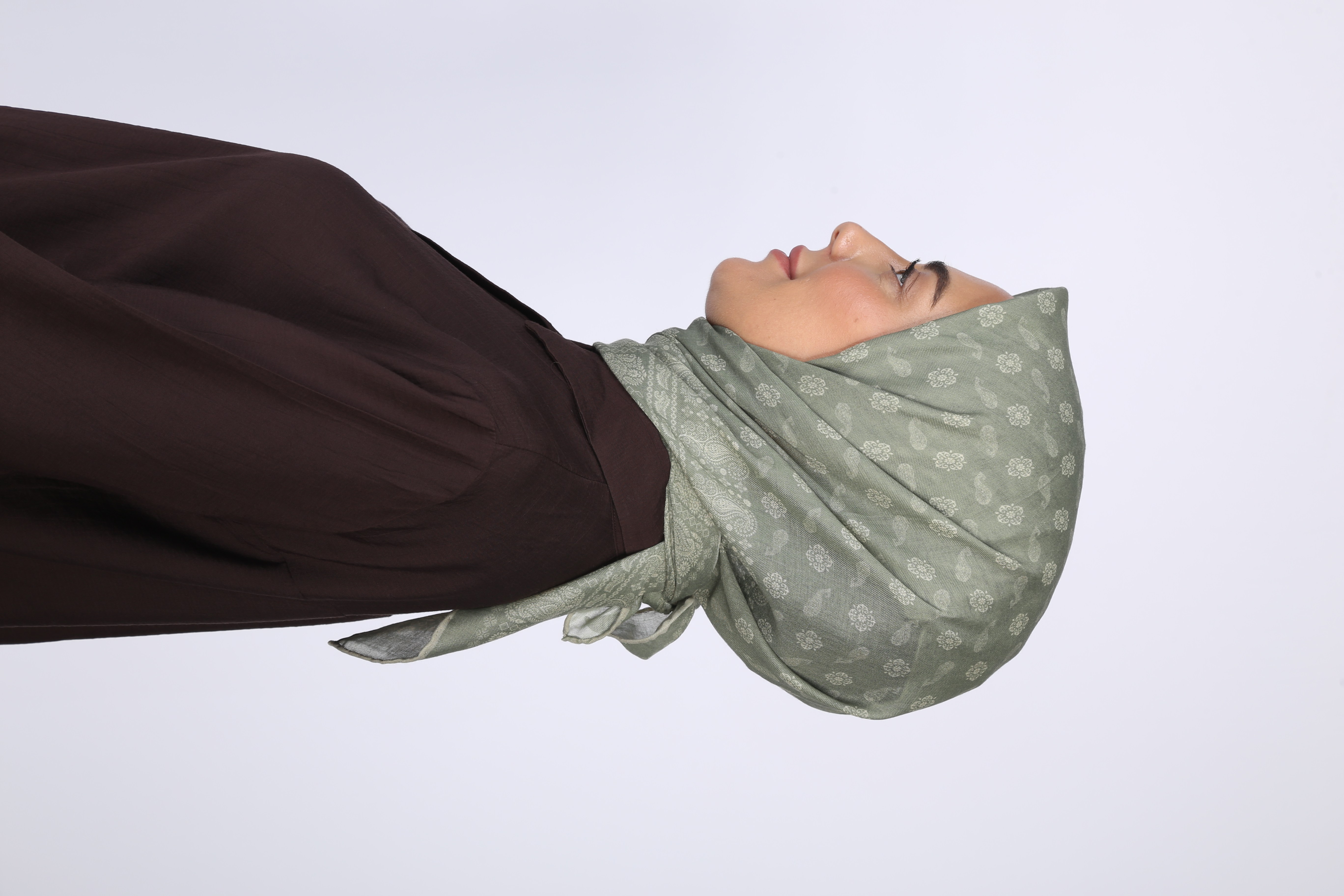 Locella Soft Pamuk Eşarp Ihlamur Yeşili
