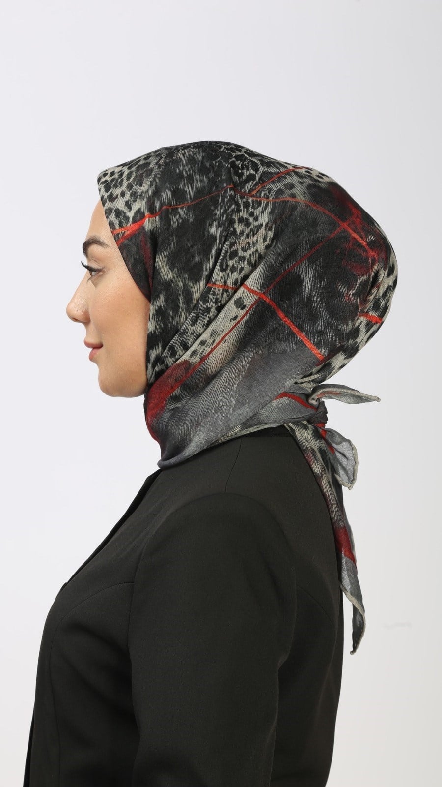 Locella Soft Pamuk Eşarp Kırmızı