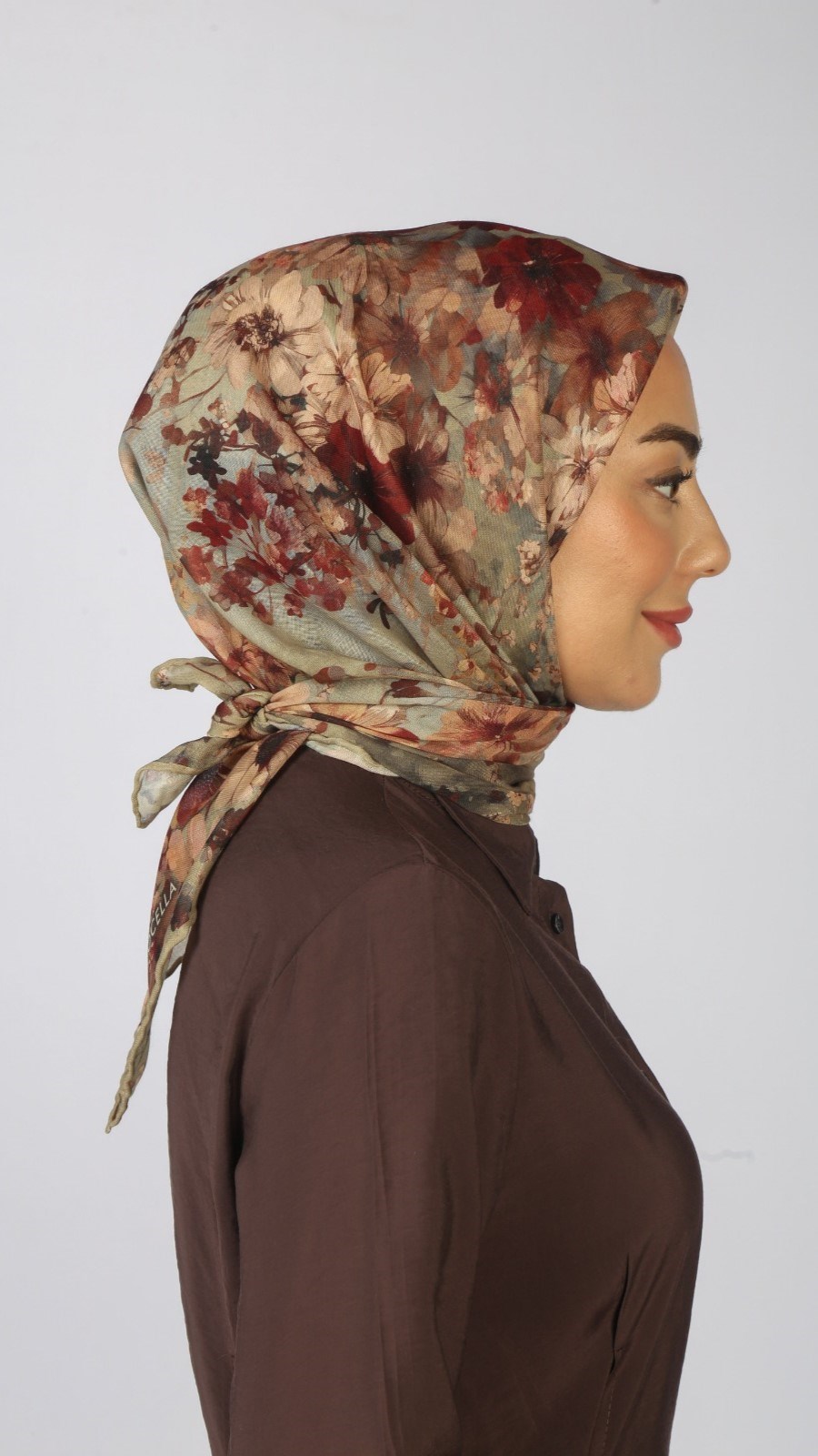 Locella Soft Pamuk Eşarp Açık Vizon