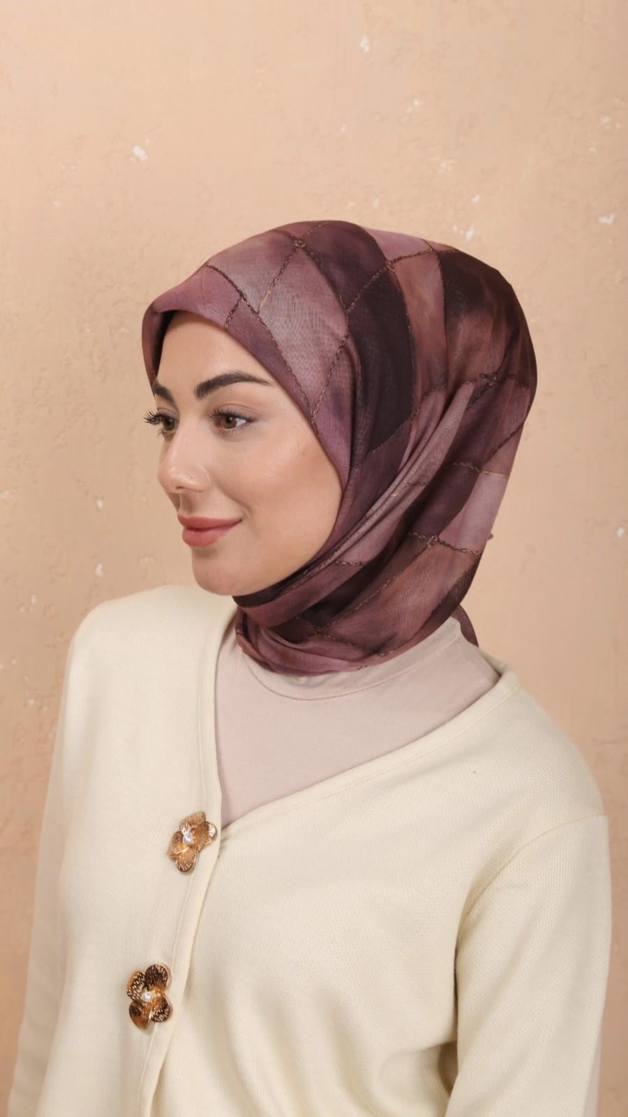 Locella Soft Pamuk Eşarp Pembe