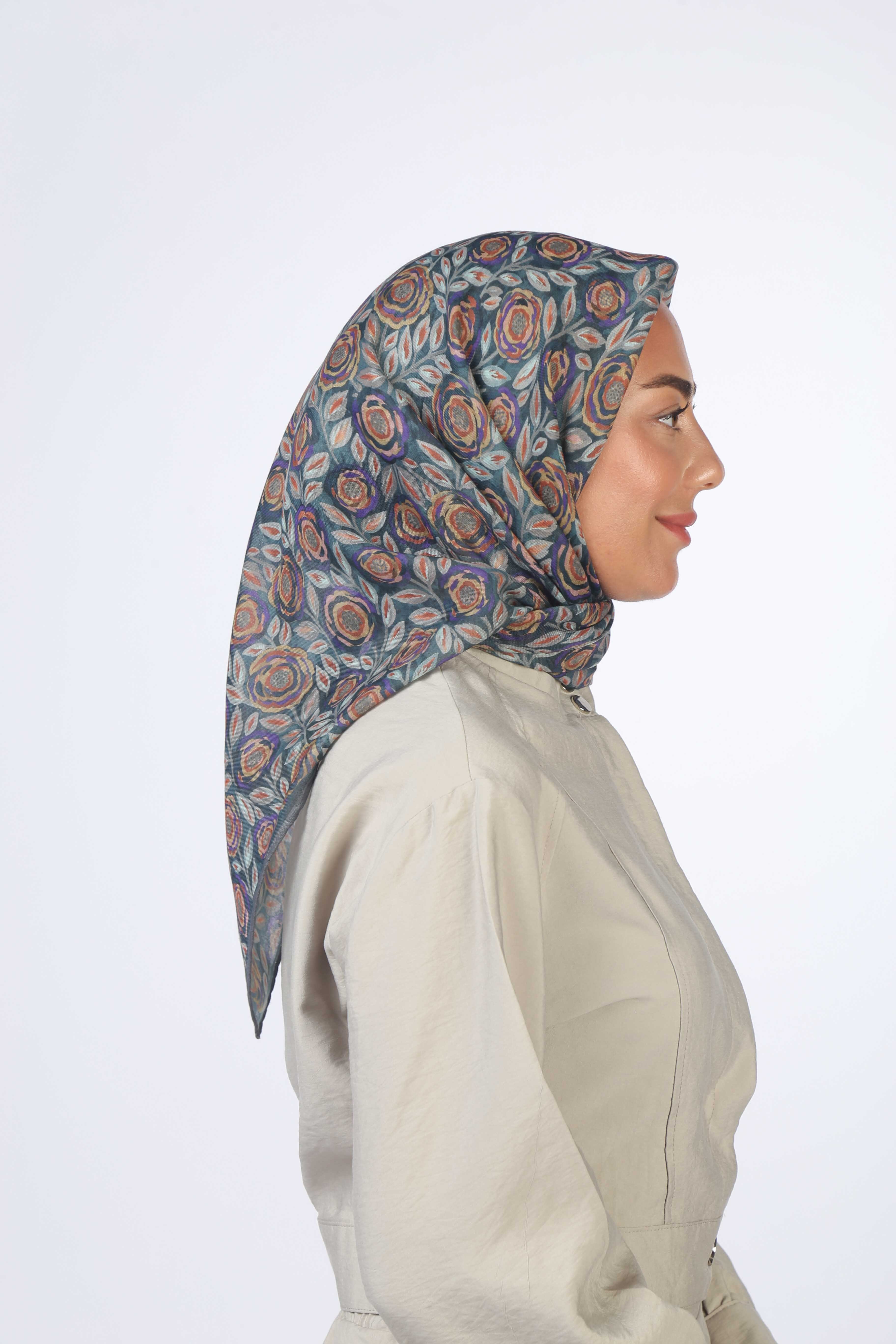 Locella Soft Pamuk Eşarp Zümrüt Yeşili