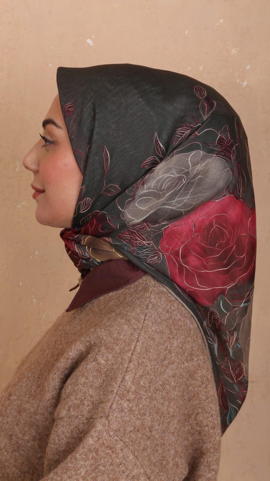 Locella Soft Pamuk Eşarp Yeşil